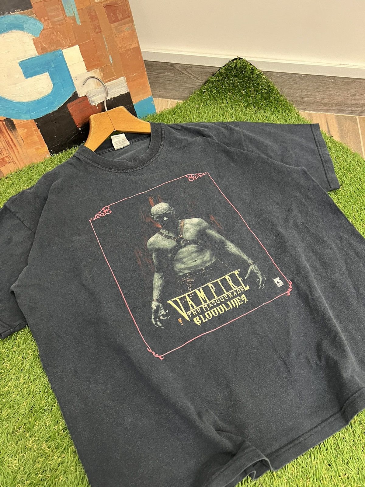 Other 2000s Vampire The Masquerade Bloodlines Promo Tee Shirt Size US XL / EU 56 / 4 - 5 Thumbnail