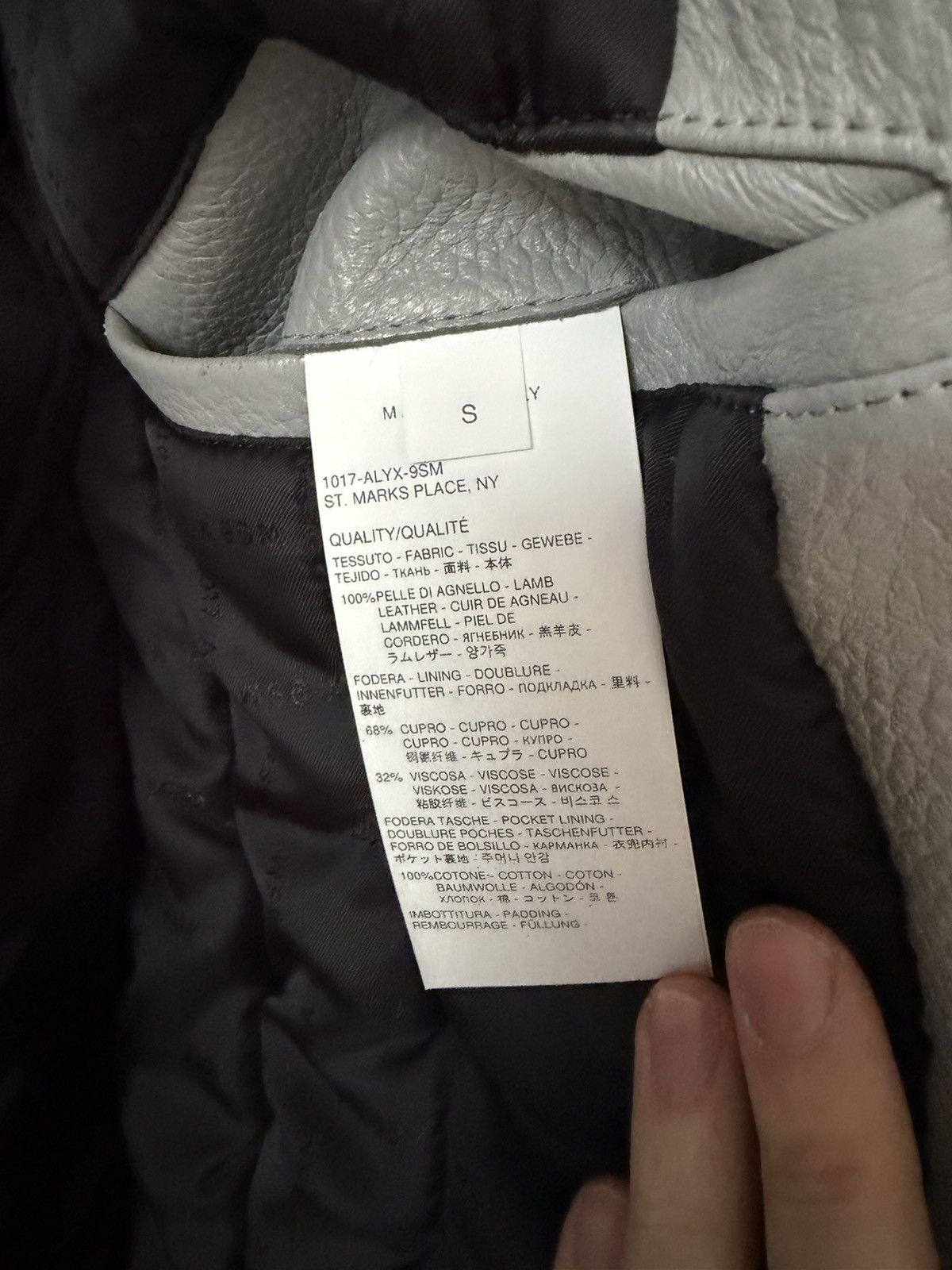 Alyx Alyx Leather Bomber Jacket Size US S / EU 44-46 / 1 - 7 Thumbnail