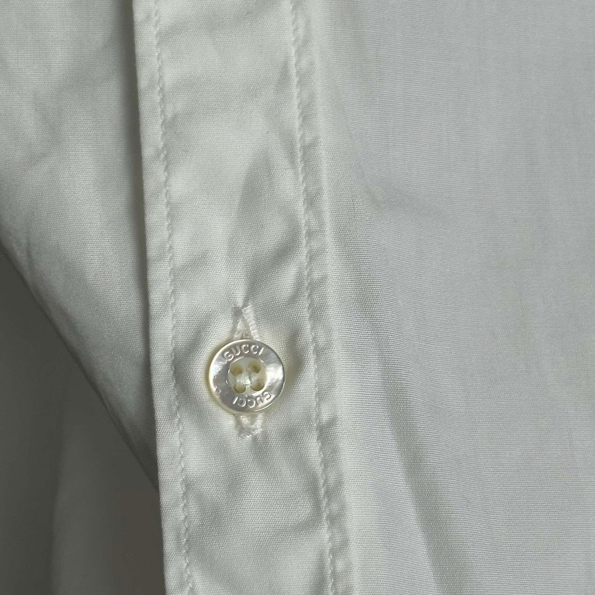 Gucci Gucci Tiger White Shirt Size US M / EU 48-50 / 2 - 9 Thumbnail