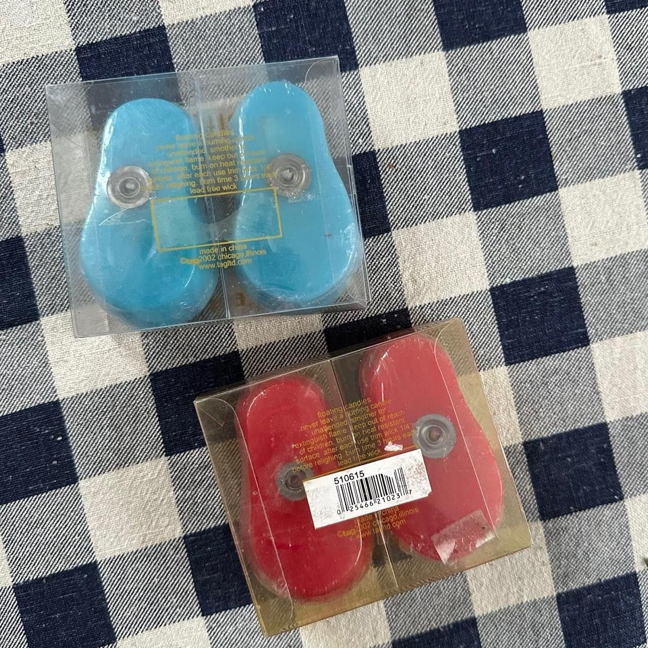 Vintage Rare Vintage Y2K 2000s Flip Flop Glam Cute Wax Bath Candle Size ONE SIZE - 2 Thumbnail