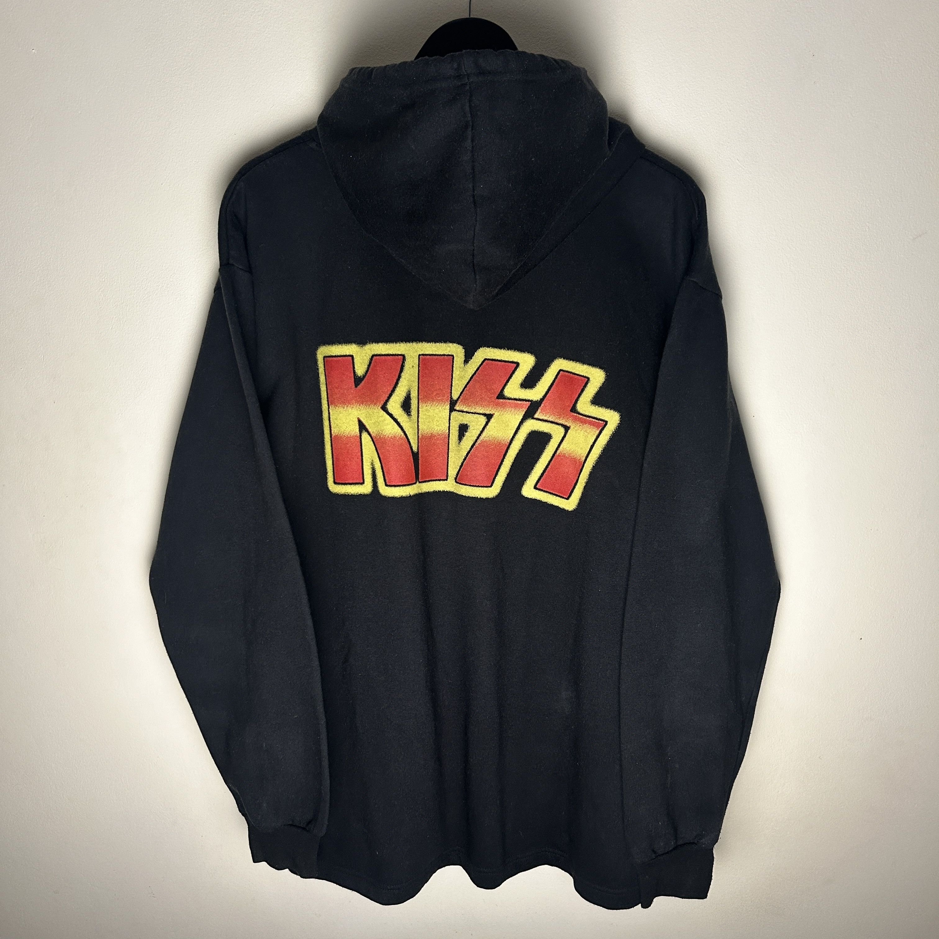 Band Tees Vintage Kiss 90's Band Hoodie Size US XL / EU 56 / 4 - 2 Thumbnail