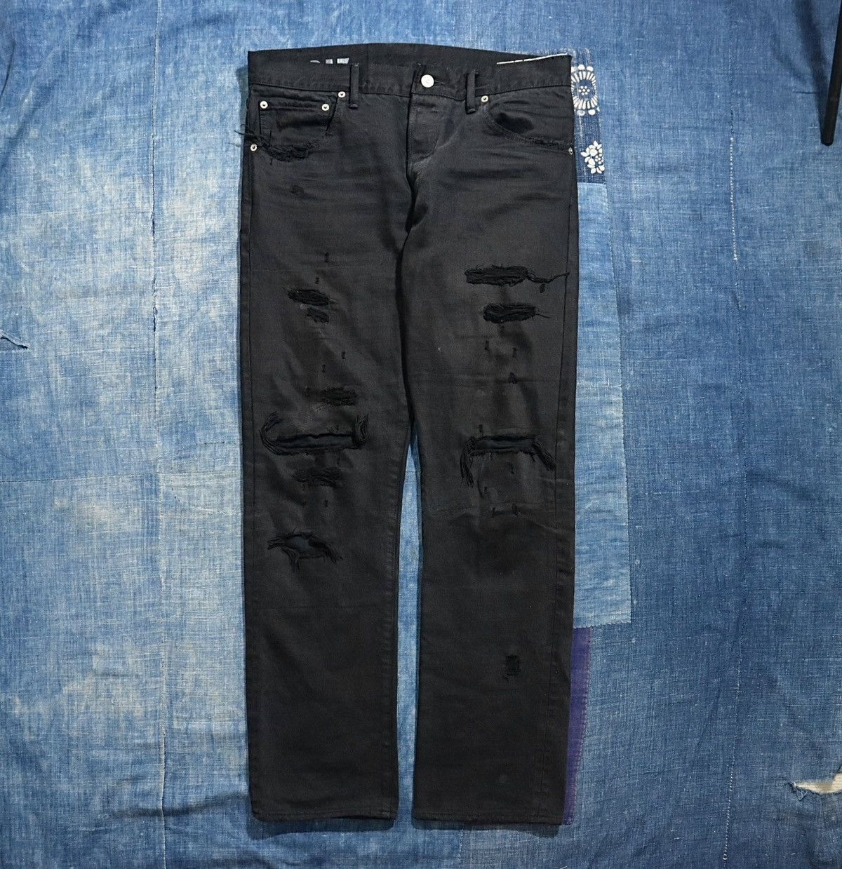 Visvim Visvim 21ss Social Sculpture 01.2 Blk D17 W34L30 Size US 34 / EU 50 - 3 Thumbnail