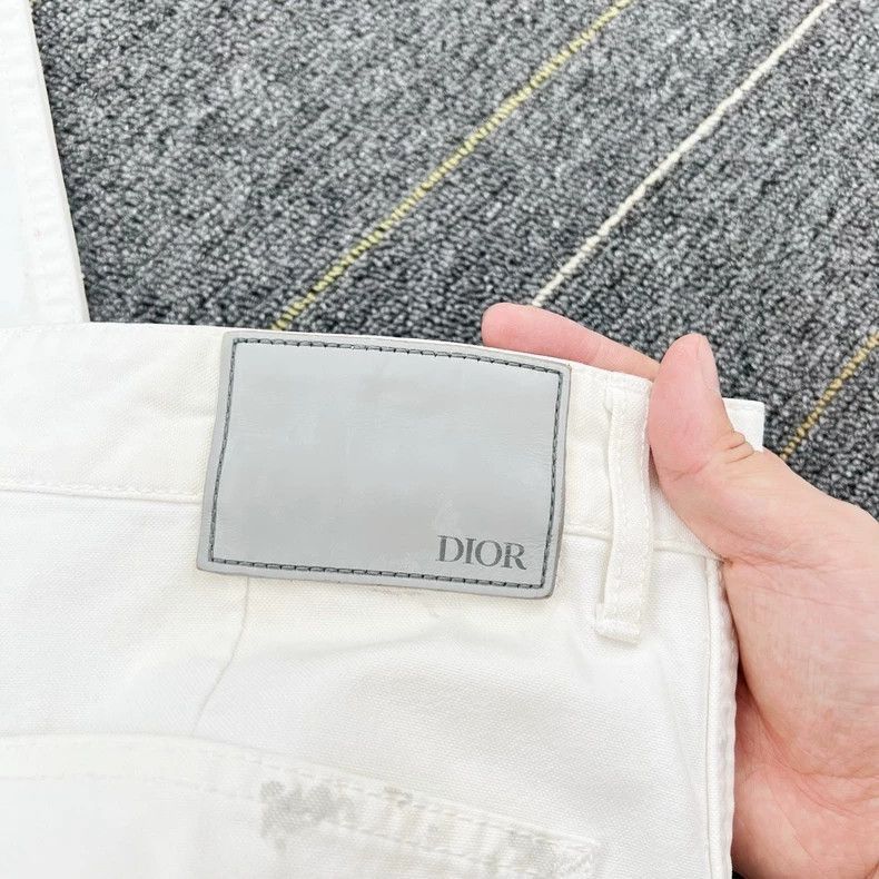 Dior Dior Paint Splash Logo Denim Pants-2506 Size US 30 / EU 46 - 5 Thumbnail