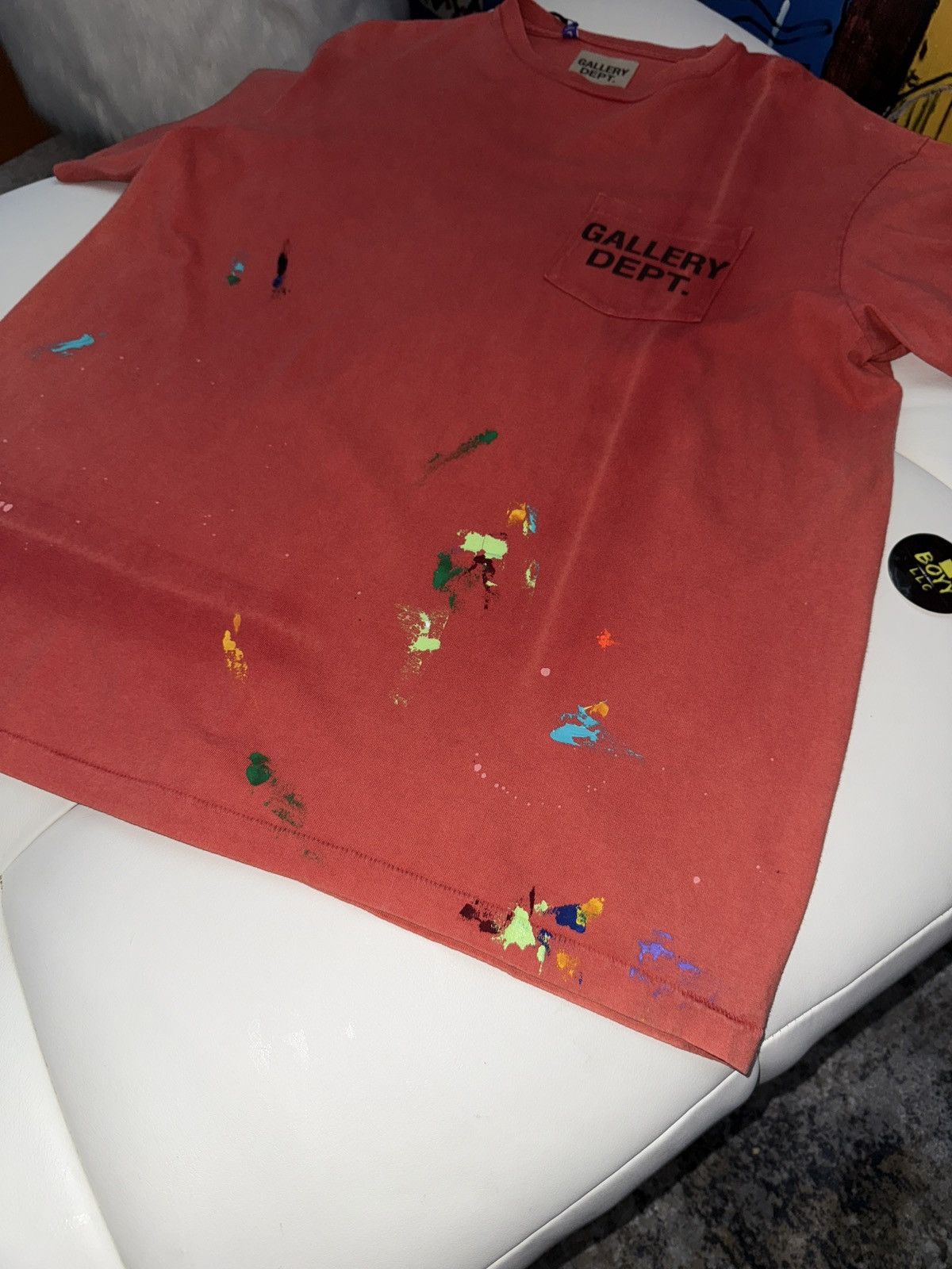 Gallery Dept. Gallery dept paint splatter logo t shirt Size US M / EU 48-50 / 2 - 3 Thumbnail