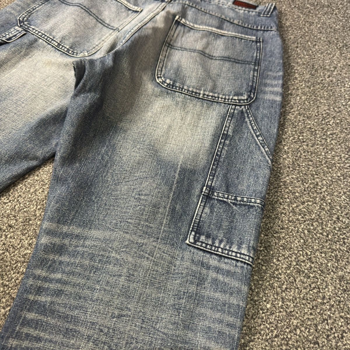 Hypebeast Vans Skateboard Dungaree Baggy Pants Y2k Style Size US 32 / EU 48 - 7 Thumbnail