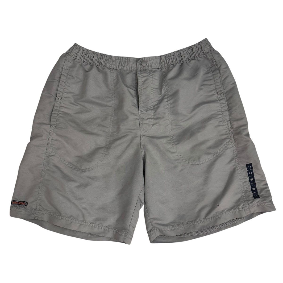 Adidas Adidas Vintage Shorts Men's Size XL Grey Elastic Waist 90s Size US 40 / EU 56 - 1 Thumbnail