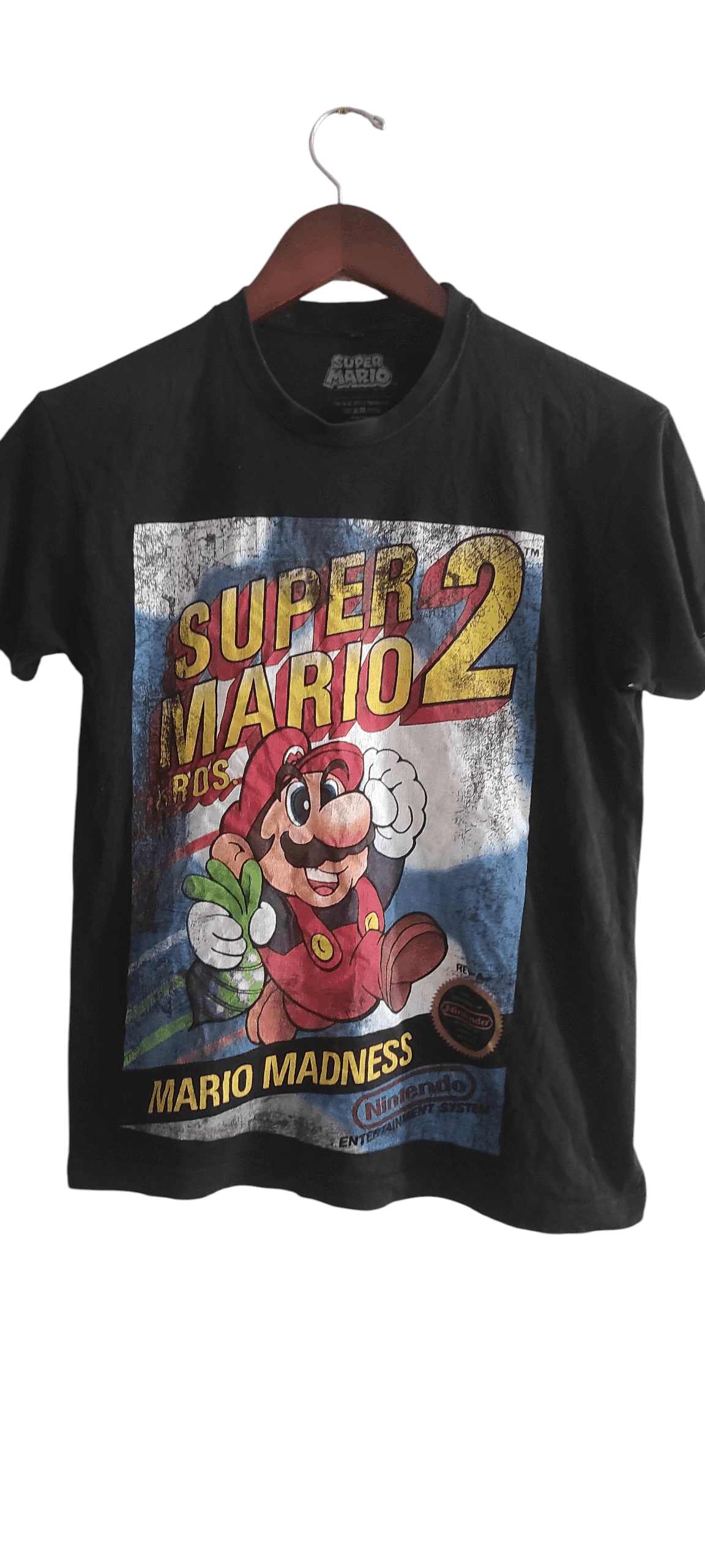 Nintendo Super Mario Bros Gaming Funny Video Game T-shirt 2015 Size XS / US 0-2 / IT 36-38 - 1 Thumbnail