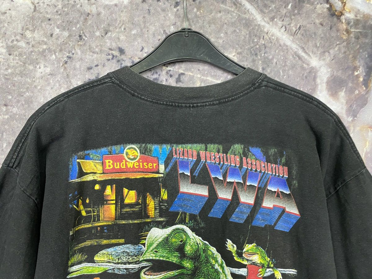 Budweiser × Vintage Men’s Budweiser 1998 LWA King Of Beer Big Logo T-Shirt Size US XL / EU 56 / 4 - 9 Thumbnail