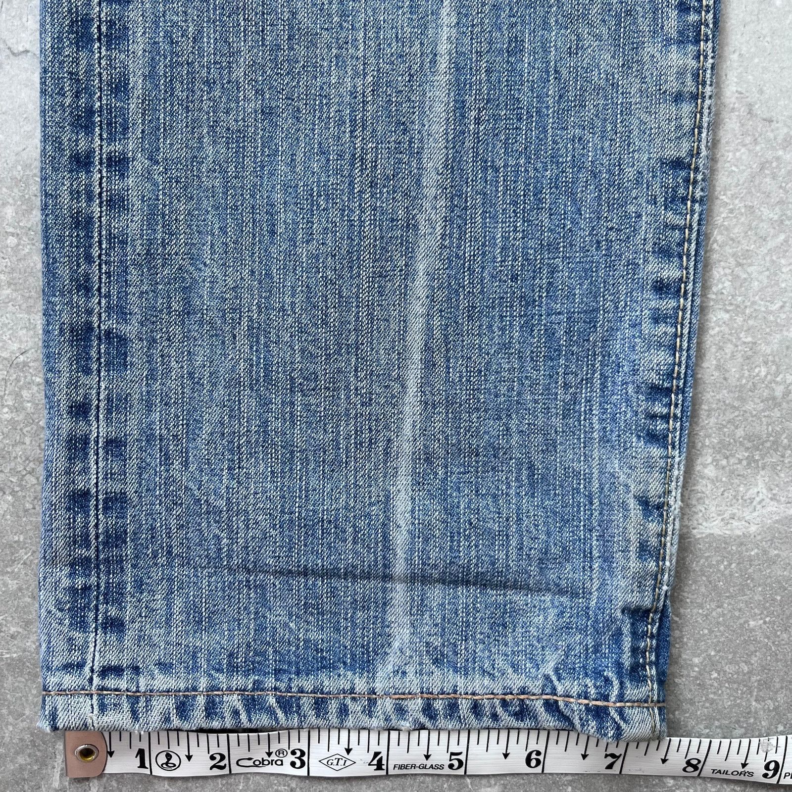 Edwin Edwin Selvedge Jeans – Light Wash – 28x33 – Japanese Denim Size US 28 / EU 44 - 8 Thumbnail