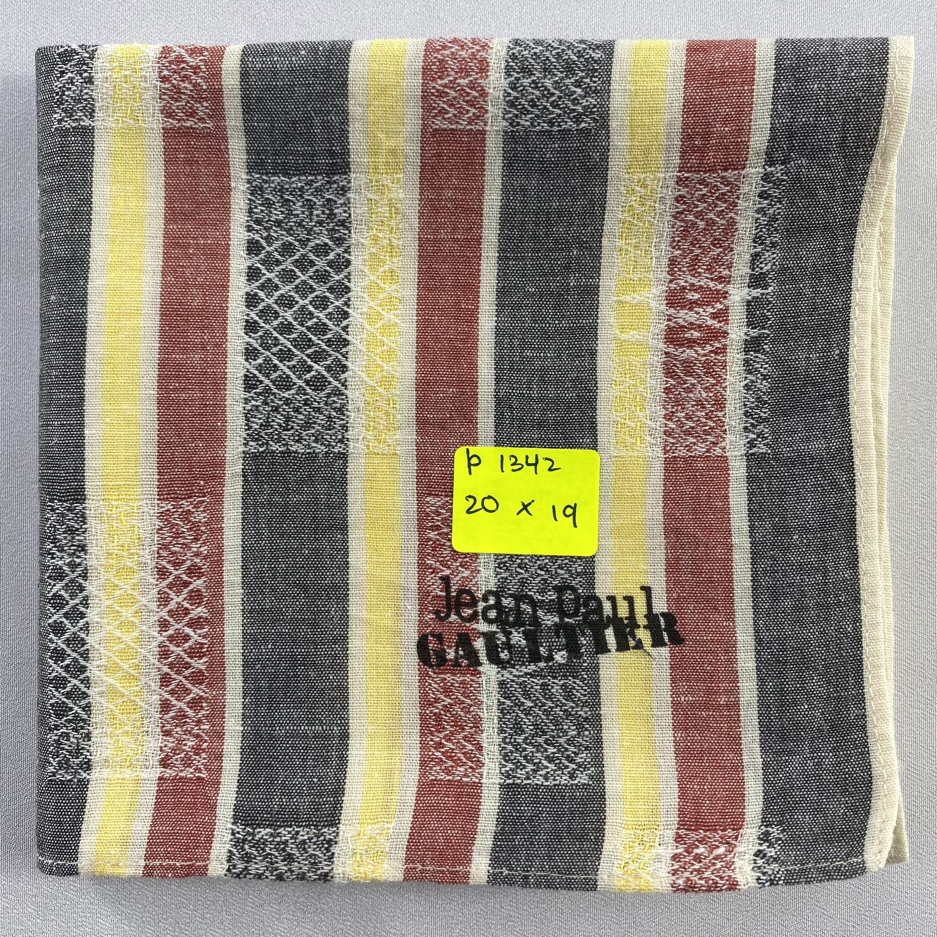 Jean Paul Gaultier × Vintage Jean Paul Gaultier Bandana/ Handkerchief / Neckerchief-P1342 Size ONE SIZE - 5 Thumbnail