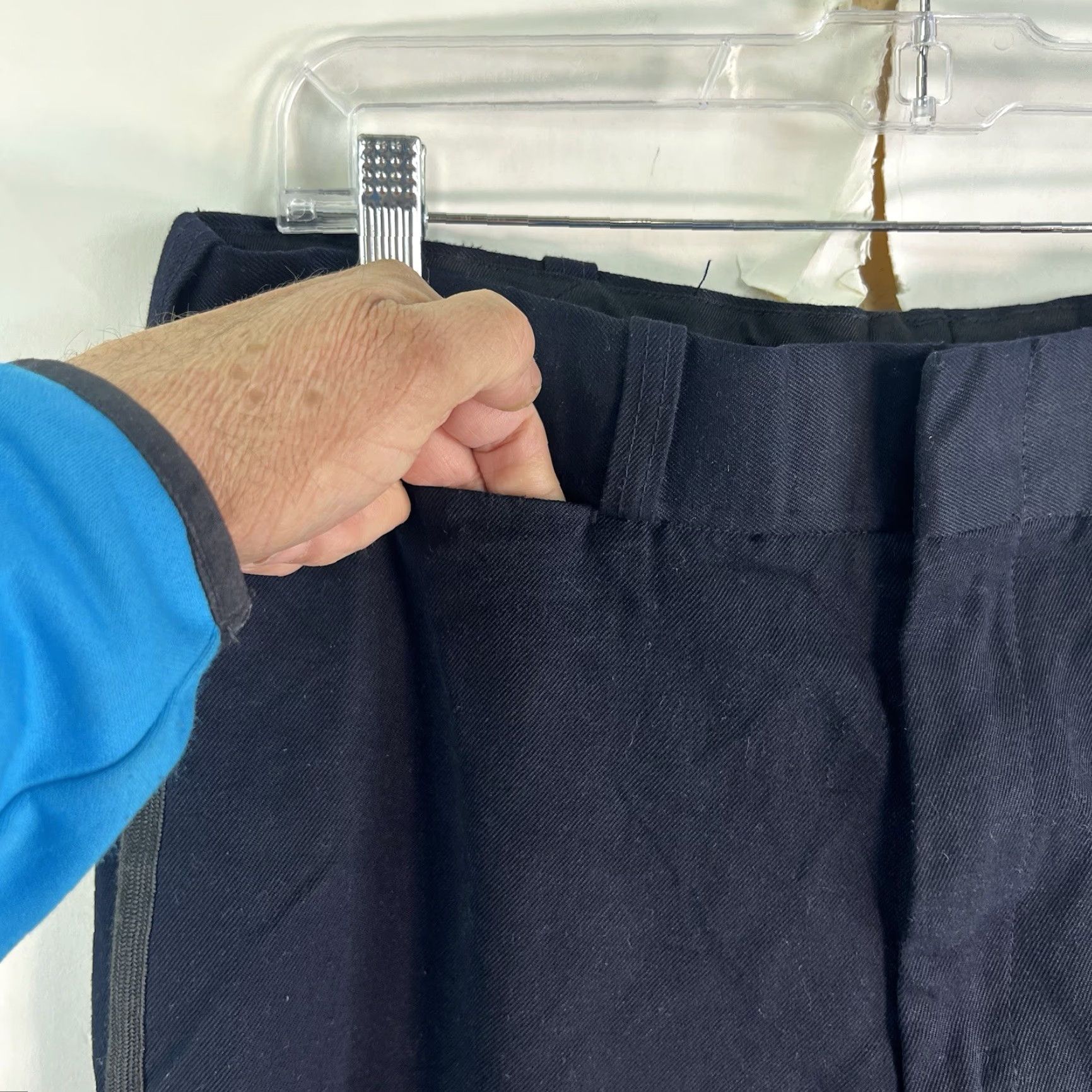 Vintage 5.11 Tactical Side Striped Trouser Pants Mens Size 36 Blue Striped Workwear 36x36 Size US 36 / EU 52 - 6 Thumbnail