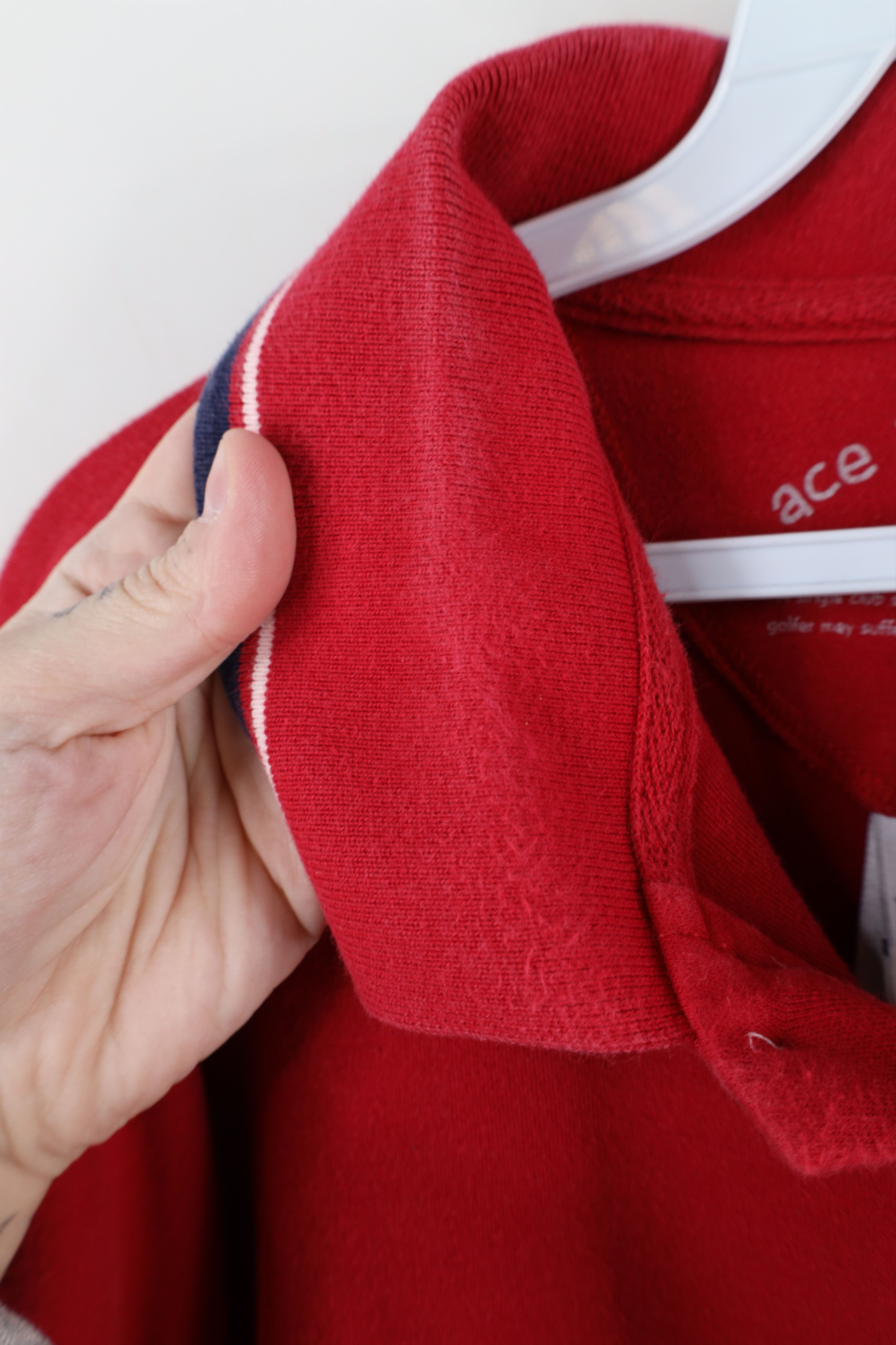 Vintage Vintage 90s Looney Tunes Bugs Bunny Golf Polo Shirt Red Size US L / EU 52-54 / 3 - 5 Thumbnail