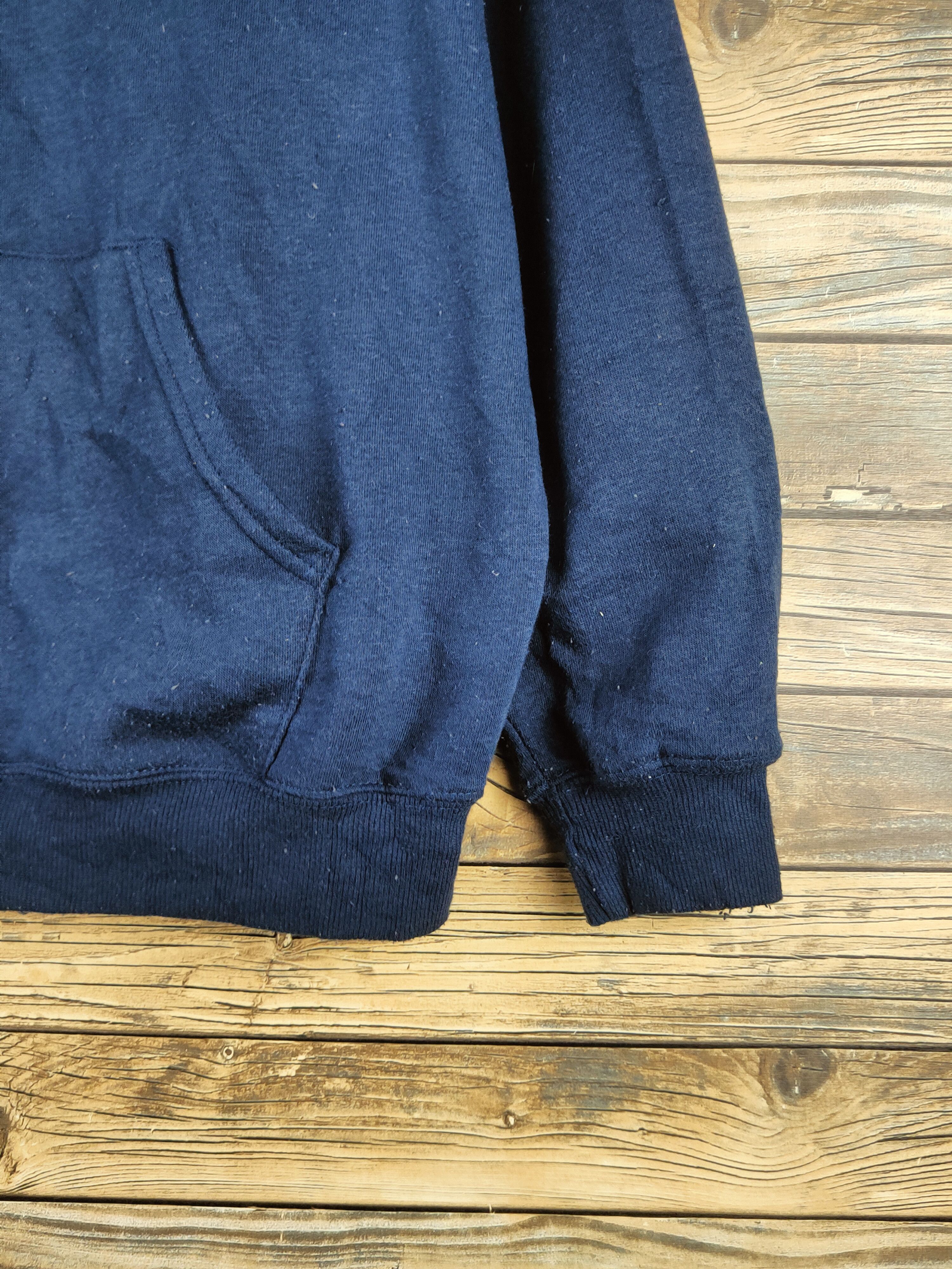 Japanese Brand Vintage Zip Five Navy Hoodie Sweatshirts Size US M / EU 48-50 / 2 - 6 Thumbnail