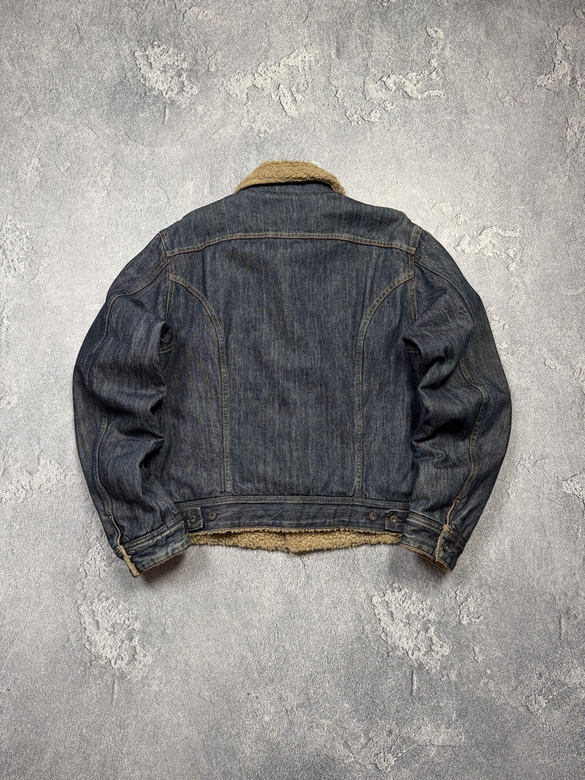 Diesel Diesel Denim Jeans Sherpa Fleece Jacket Size US L / EU 52-54 / 3 - 2 Thumbnail