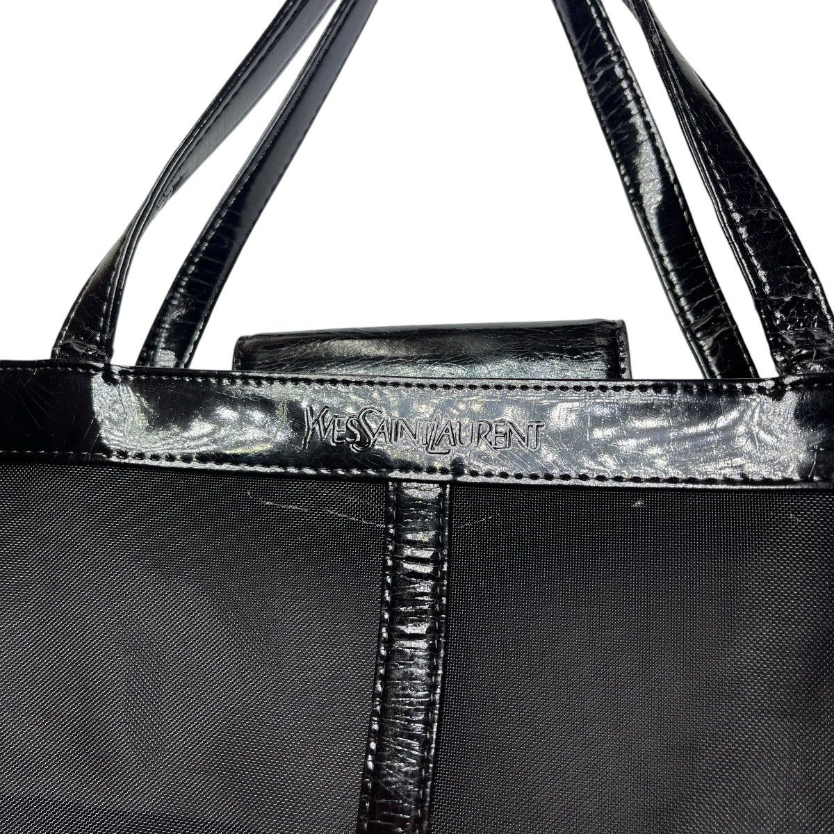 Yves Saint Laurent Yves Saint Laurent Mesh See-Through Tote Bag Size ONE SIZE - 1 Thumbnail