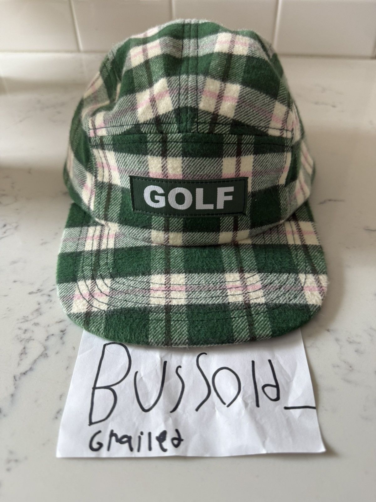 Golf Wang Golf Wang Plaid Cap Size ONE SIZE - 2 Thumbnail