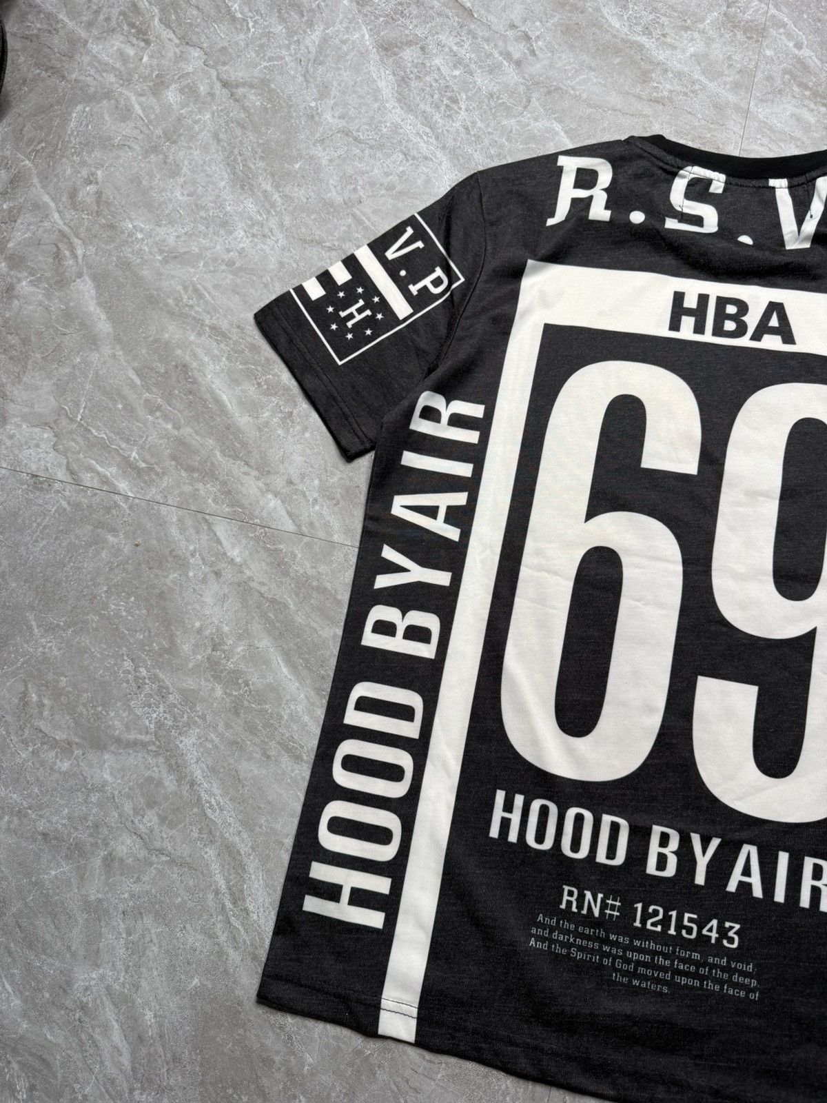 Hood By Air Hood By Air RSVP 69 The Assumption Print Tee Size US L / EU 52-54 / 3 - 8 Thumbnail
