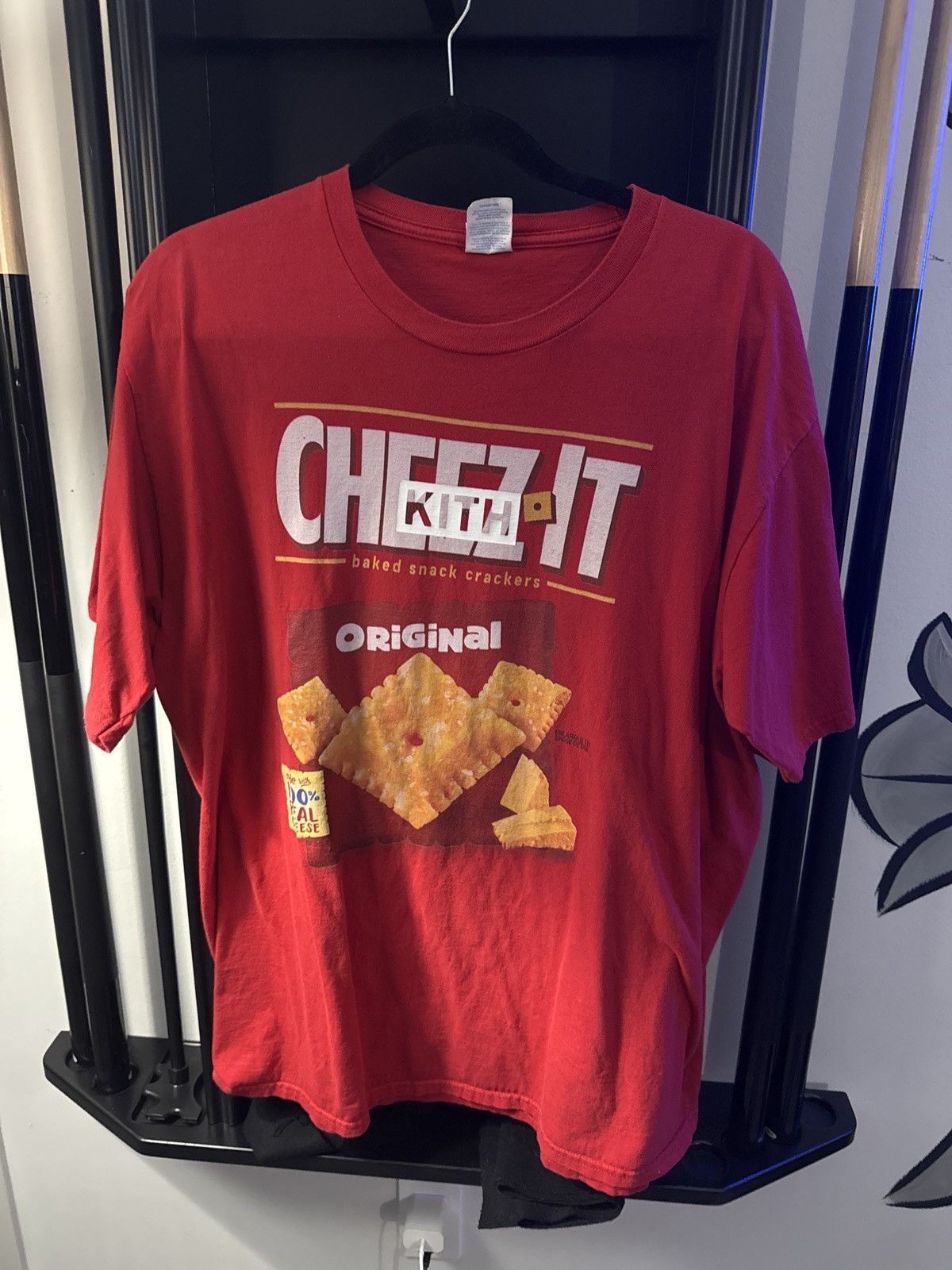 Kith Red Kith Cheez Its 1 of 1 Size US XL / EU 56 / 4 - 1 Thumbnail