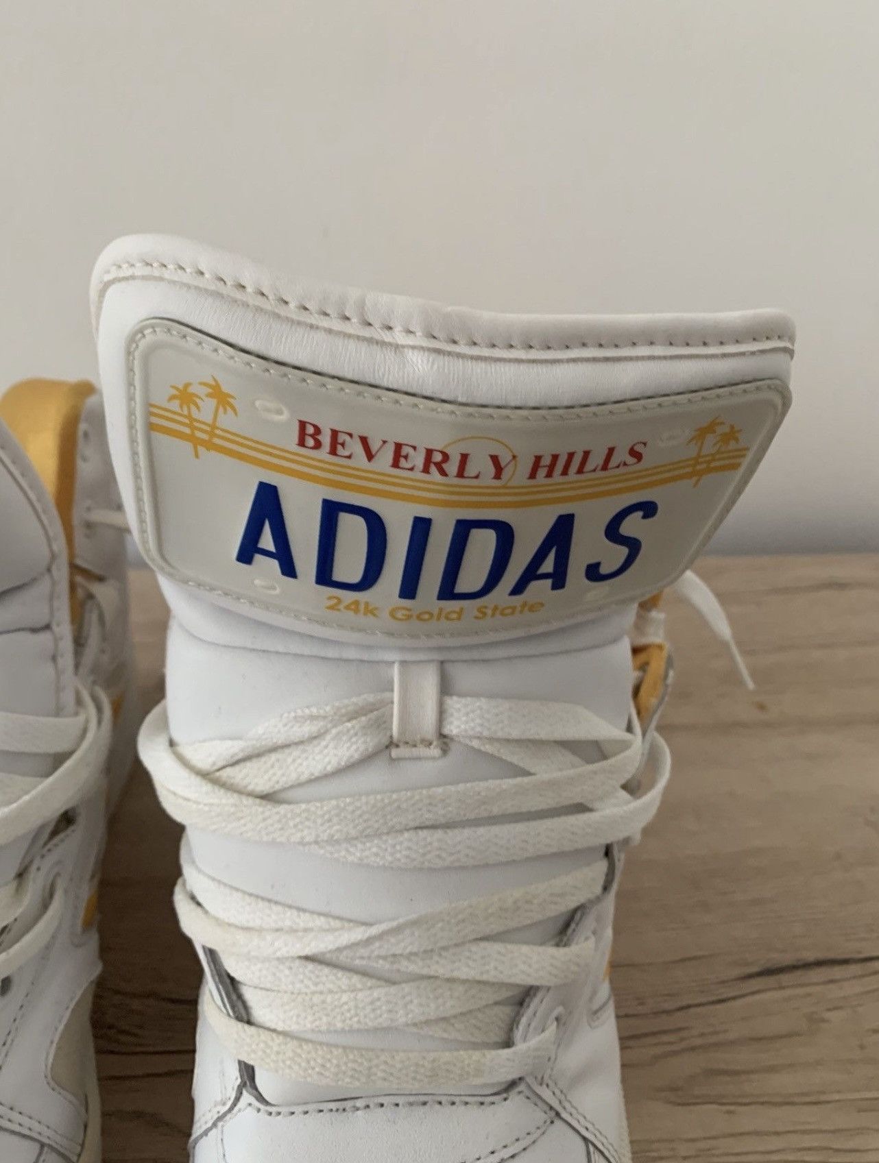Adidas × Jeremy Scott Jeremy Scott x Adidas license plate Size US 10.5 / EU 43-44 - 2 Thumbnail