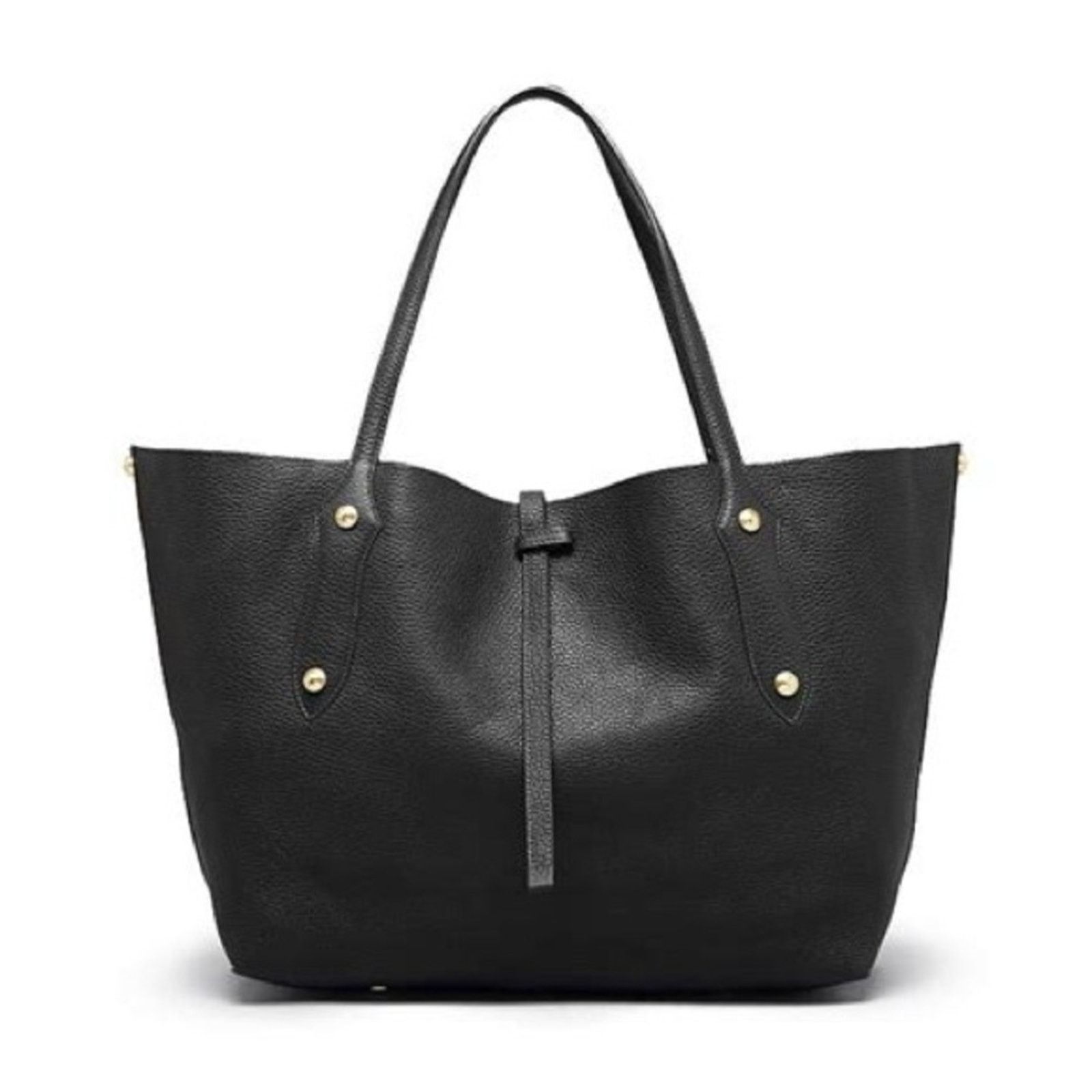 Other ANNABEL INGALL Isabella Tote Italian Pebble Leather in Black Size ONE SIZE - 1 Thumbnail