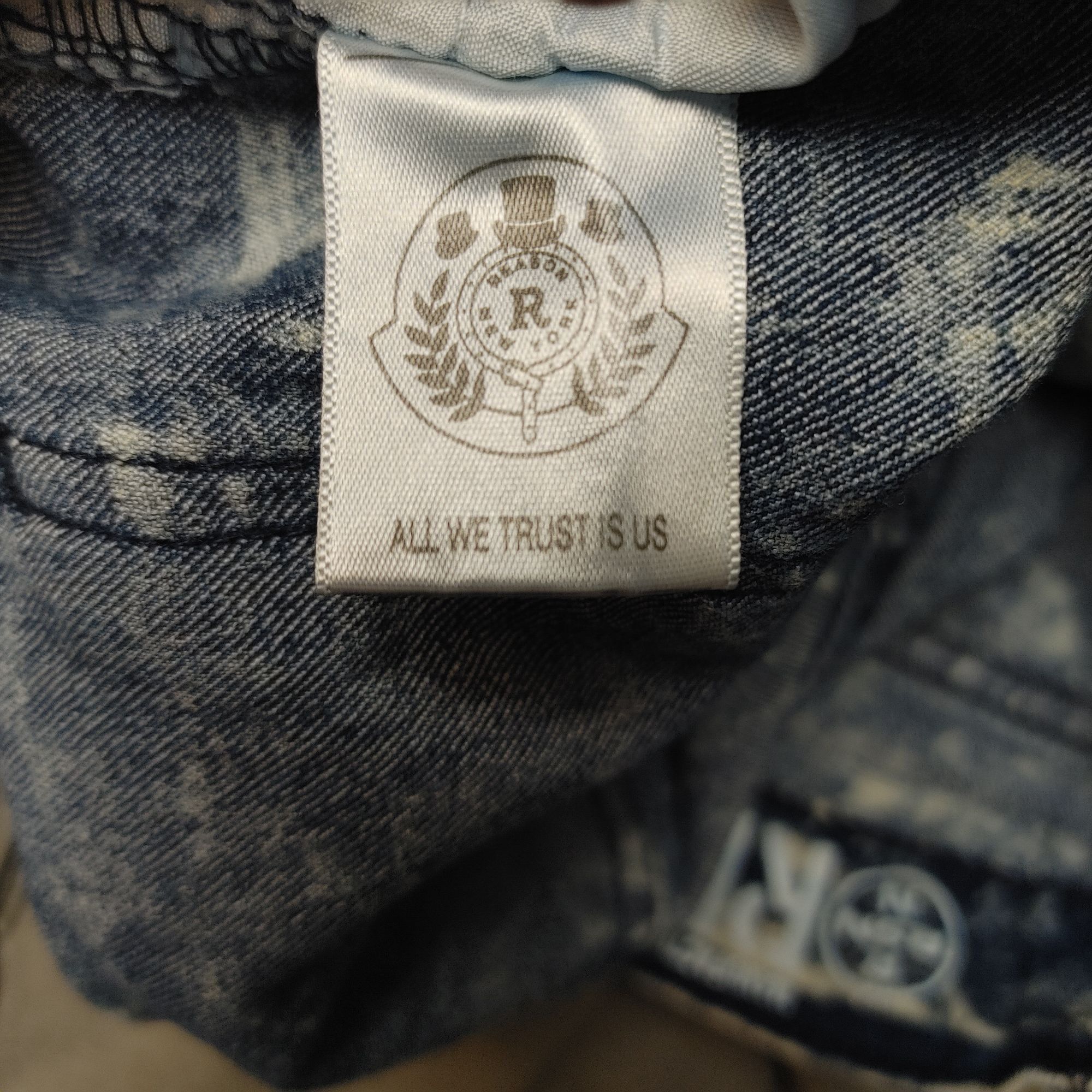 Reason RSN | Reason Supply Co. Women's Skinny Leg Acid Washed Jeans Size 32" / US 10 / IT 46 - 6 Thumbnail
