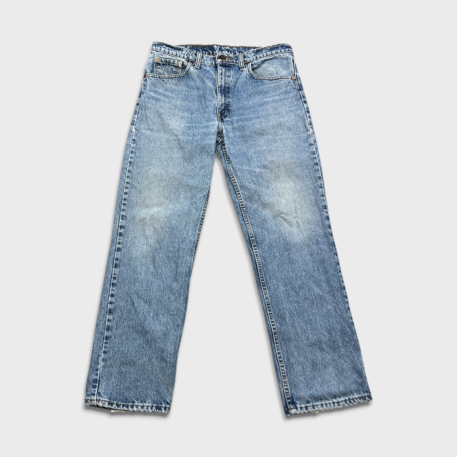 Levi's × Vintage VTG Levi's 512 Jeans 34x30 Slim Straight Leg Denim 90s Pants Size US 34 / EU 50 - 1 Thumbnail