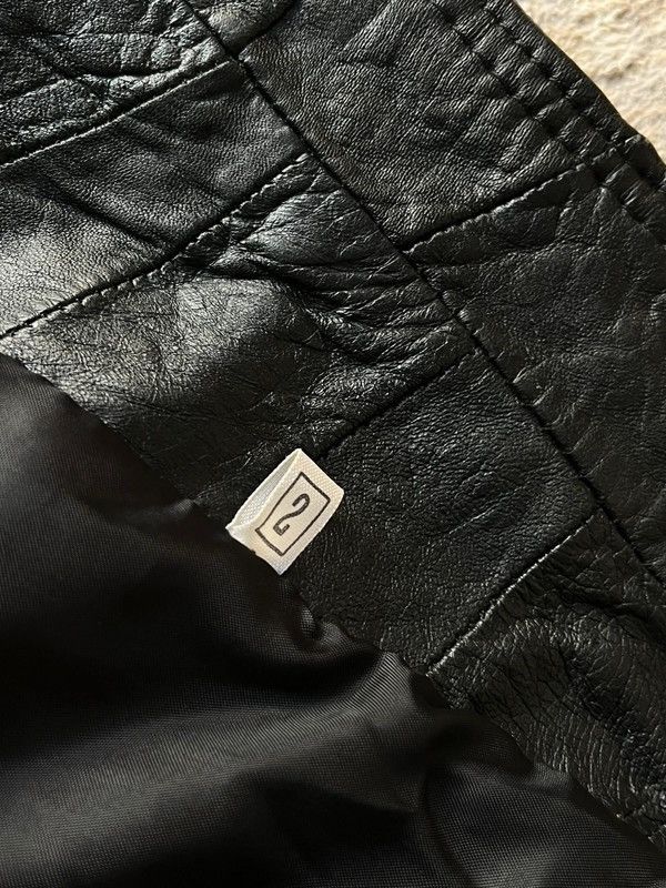 Dr. Martens C&AxDr. Martins Vintage 1980s Leather Biker Jacket Sz 2 / XS Size XS / US 0-2 / IT 36-38 - 16 Thumbnail