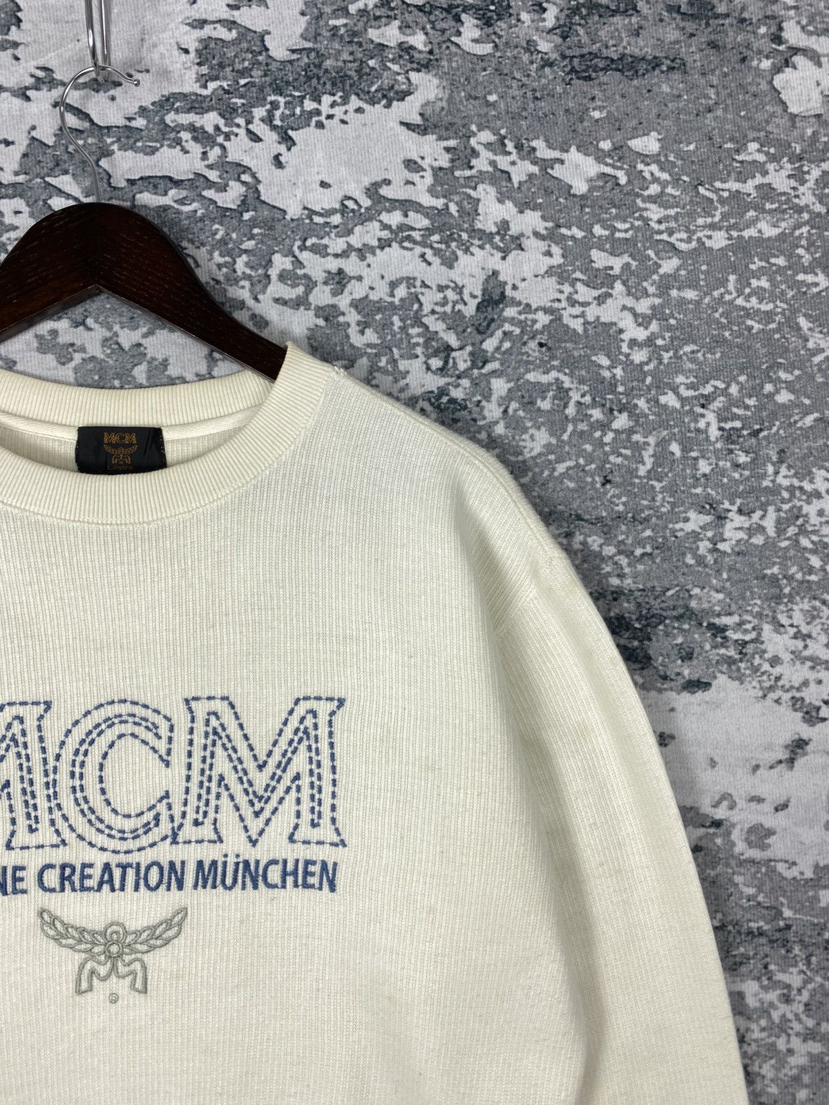 MCM Vintage MCM Big Logo Crewneck Sweatshirts Size US M / EU 48-50 / 2 - 3 Thumbnail
