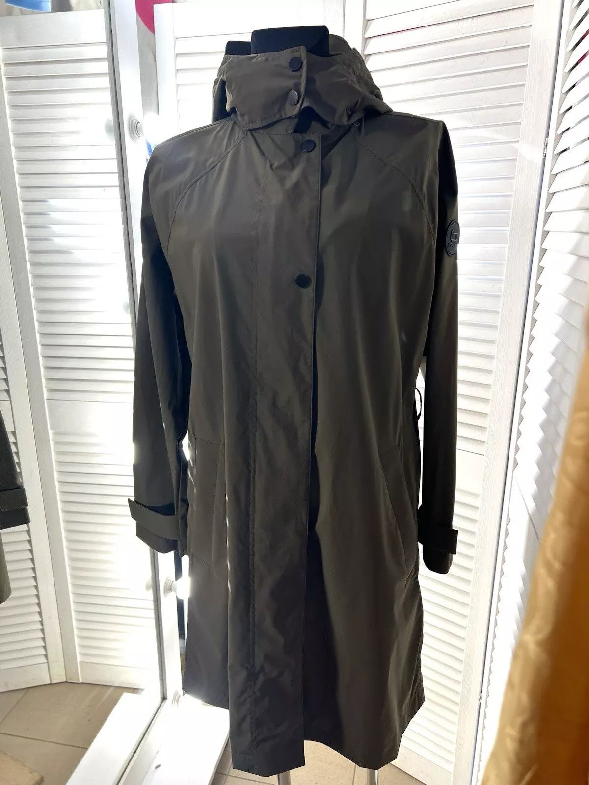 Woolrich Woolen Mills Woolrich Fayette Light Coat Green Membrane Women’s – Size M Size M / US 6-8 / IT 42-44 - 5 Thumbnail