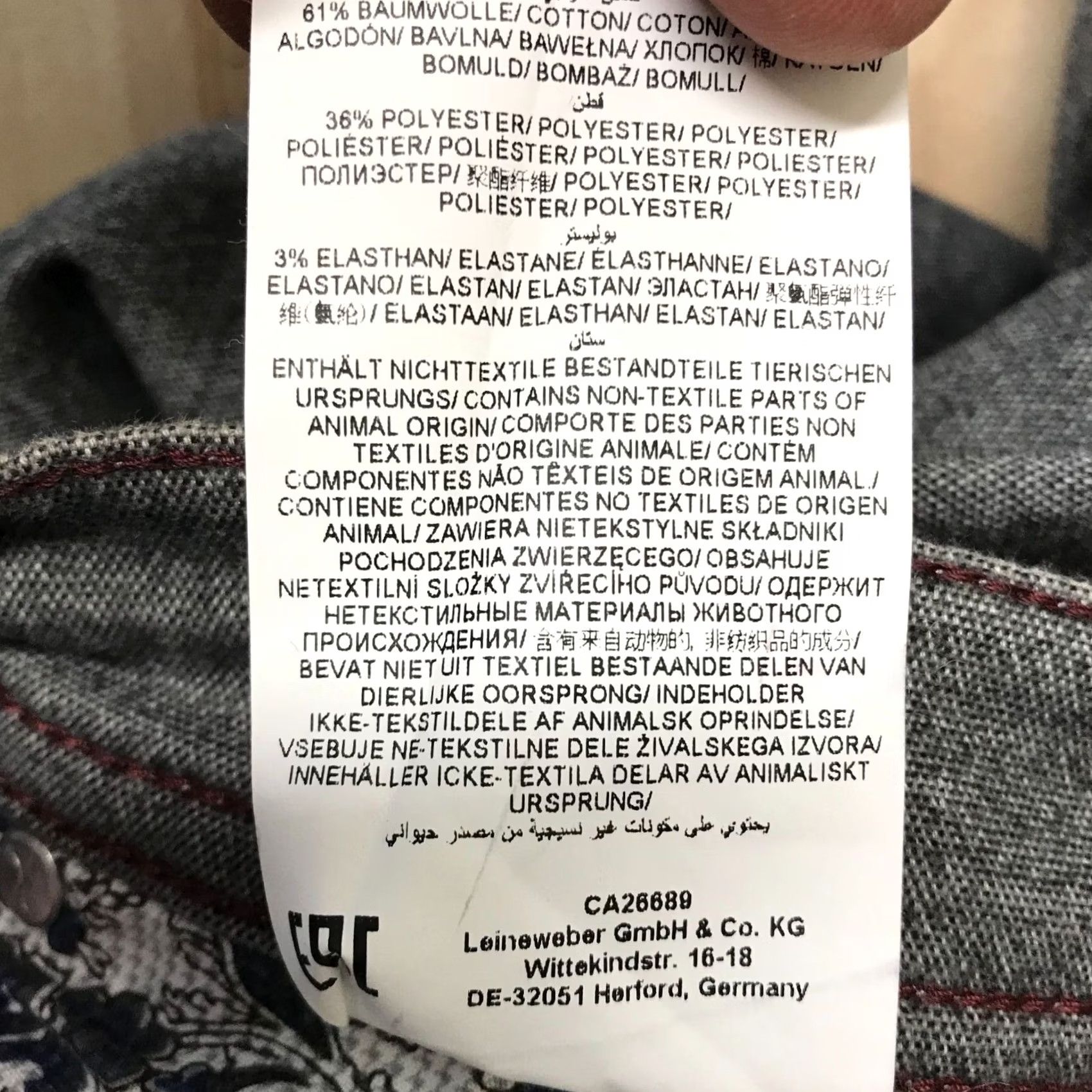 BRAX BRAX FEEL GOOD - MEN'S Jeans - 32 x 32 - Regular - Gray Cooper - Cotton Blend - Straight - Size 32 Mens Size US 32 / EU 48 - 7 Thumbnail