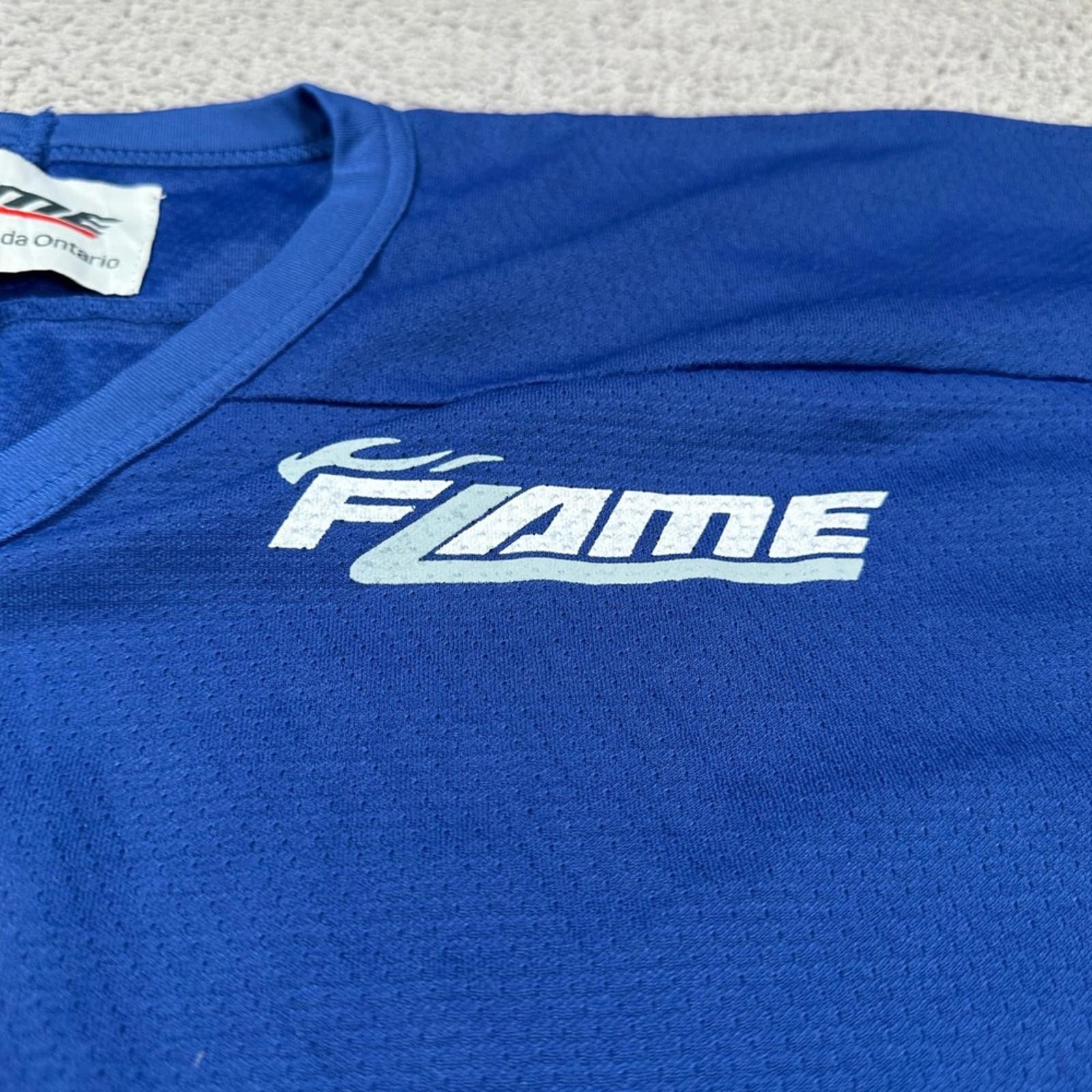 Frame Flame Hockey Practice Jersey Blue Mens 52-54 XXL Canada NWT Size US XXL / EU 58 / 5 - 5 Thumbnail