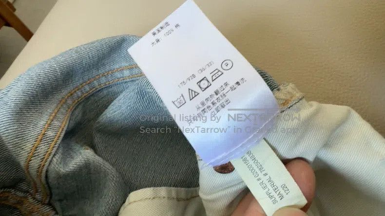 RRL Ralph Lauren RRL Ralph Lauren Slim Fit Spray Paint Slimming Jeans Size US 40 / EU 56 - 6 Thumbnail