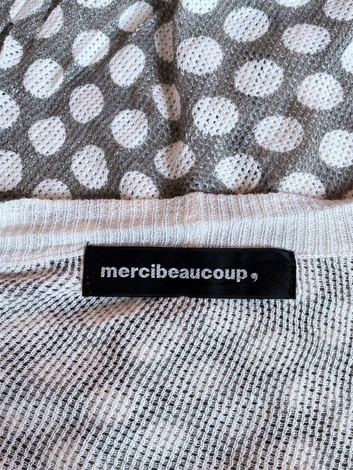 mercibeaucoup Mercibeaucoup Issey Miyake polkadot sweater Size S / US 4 / IT 40 - 9 Thumbnail