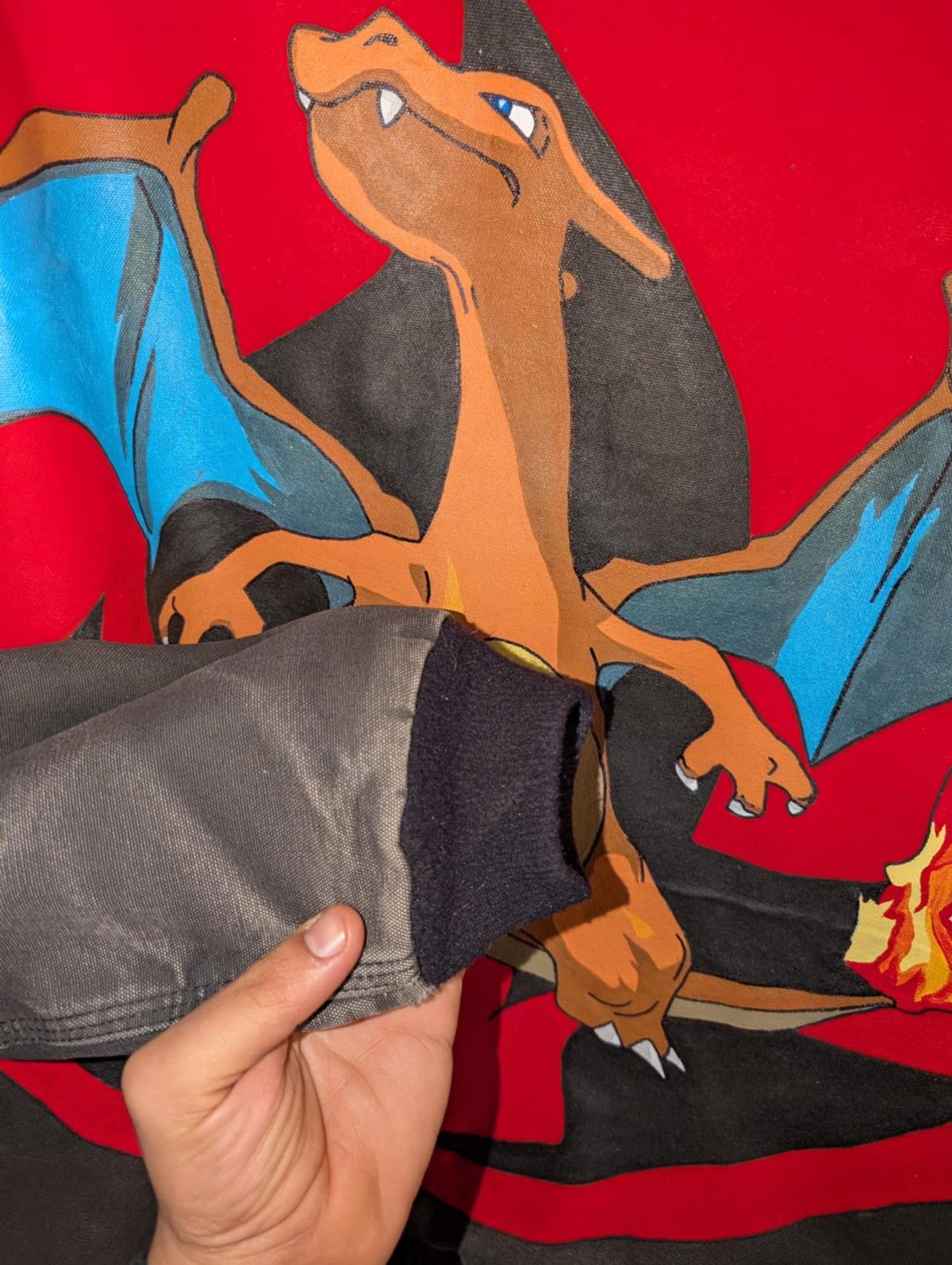 Carhartt × Carhartt Wip Charizard Carhartt painted pokemon Size US XL / EU 56 / 4 - 4 Thumbnail