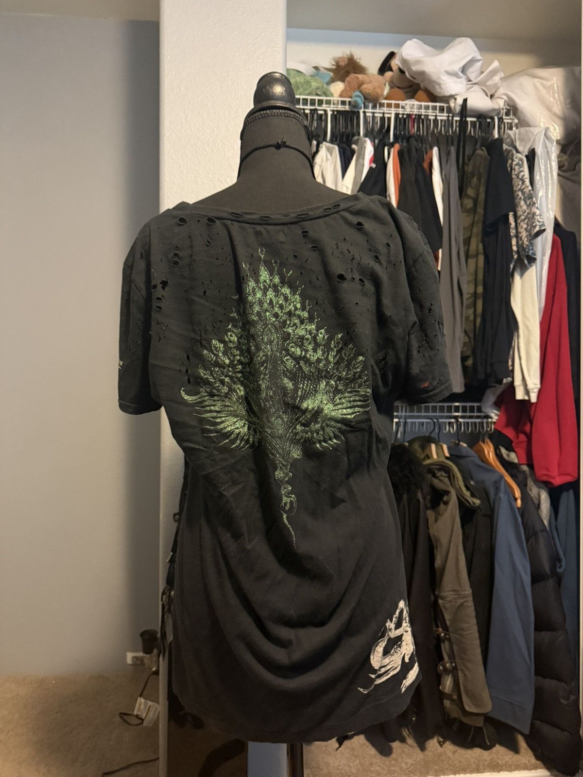 Le Grande Bleu (L.G.B.) L.G.B thrashed tee Size US L / EU 52-54 / 3 - 6 Thumbnail