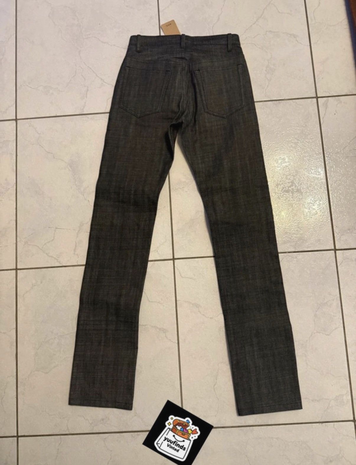 A.P.C. A.P.C Jeans Raw Denim Black Japanese Size 25" / US 0 / IT 36 - 3 Thumbnail