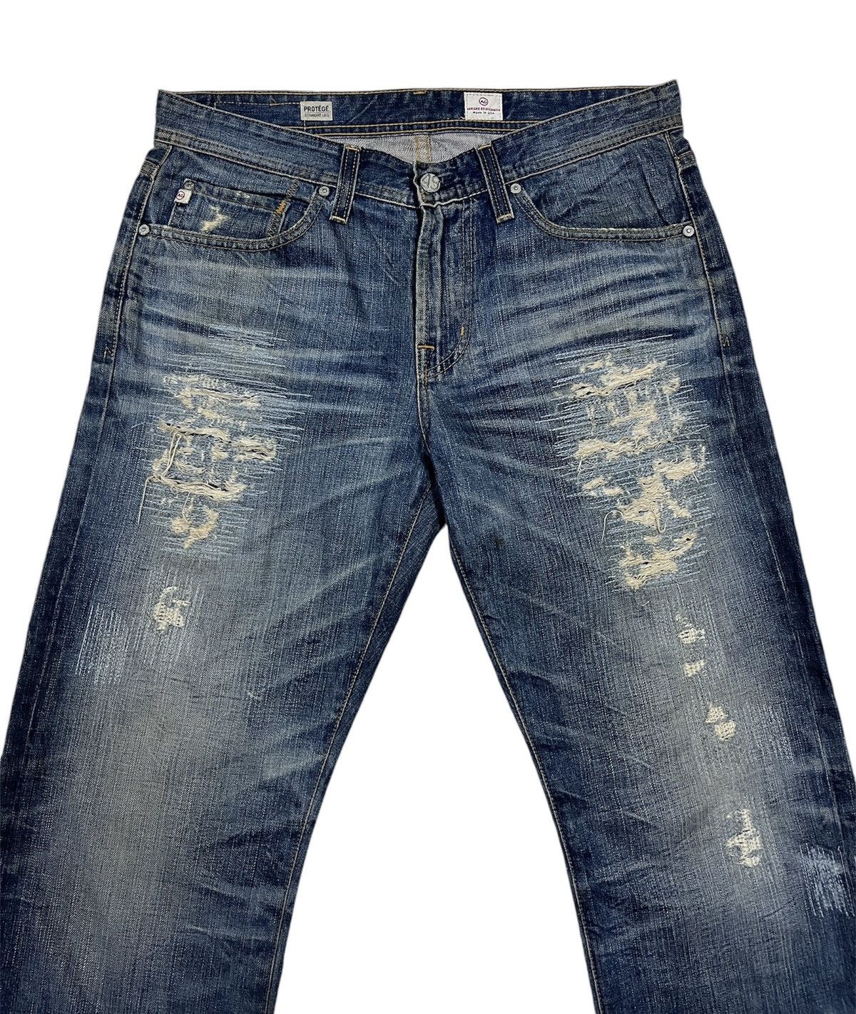 AG Adriano Goldschmied × Designer × Vintage Adriano goldschmied jeans non selvedge Size US 34 / EU 50 - 4 Thumbnail