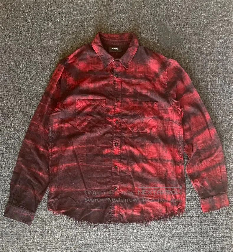 Amiri Amiri Red Tie. Size US L / EU 52-54 / 3 - 1 Thumbnail