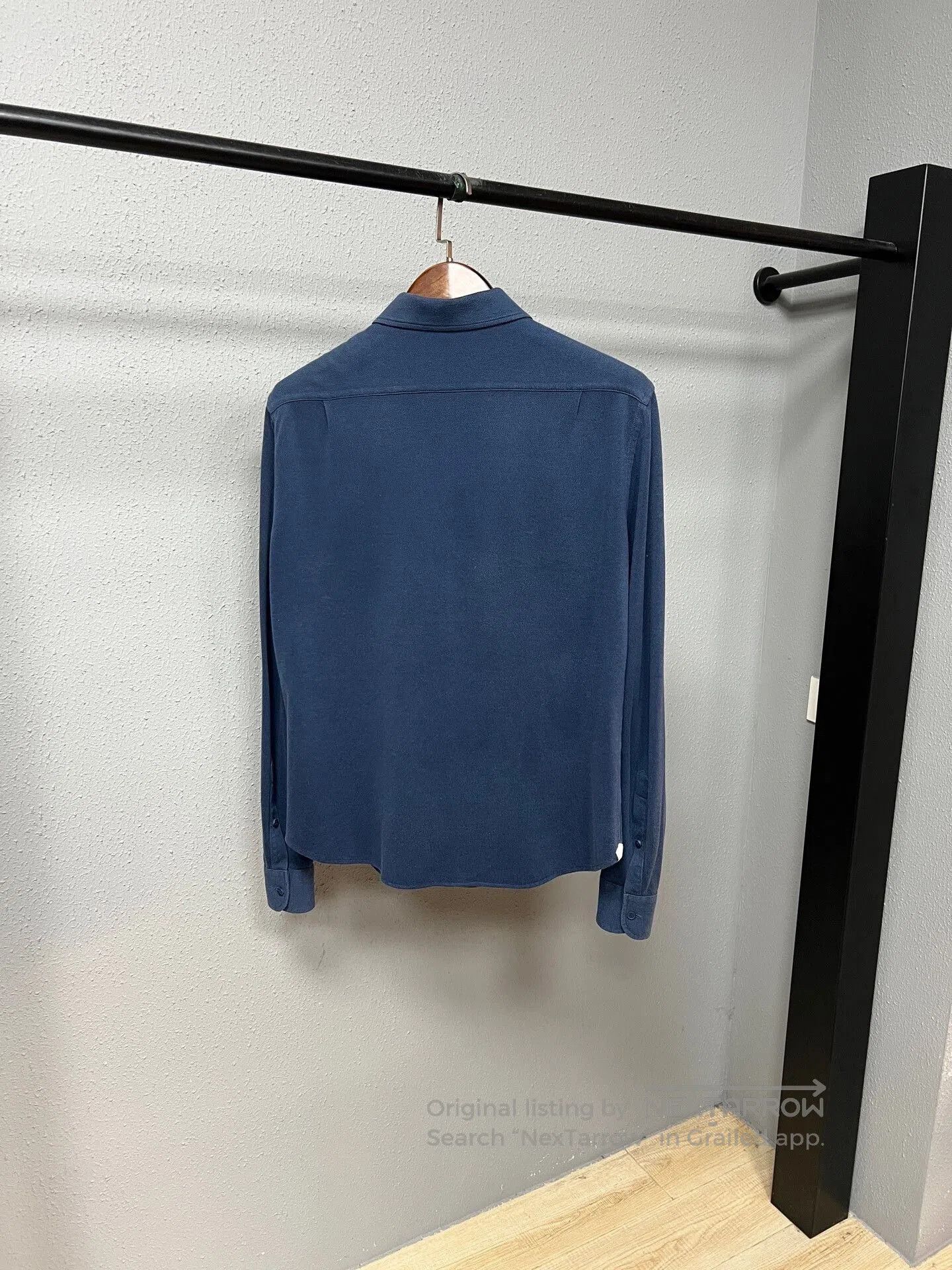 Loro Piana Loro Piana Blue Flannel Shirt Size S. Size US S / EU 44-46 / 1 - 2 Thumbnail
