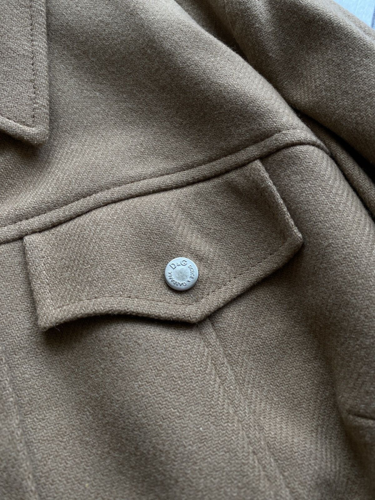 Dolce & Gabbana Vintage Dolce & Gabbana Brown Wool Suit Jacket Bomber Pants Size M / US 6-8 / IT 42-44 - 7 Thumbnail