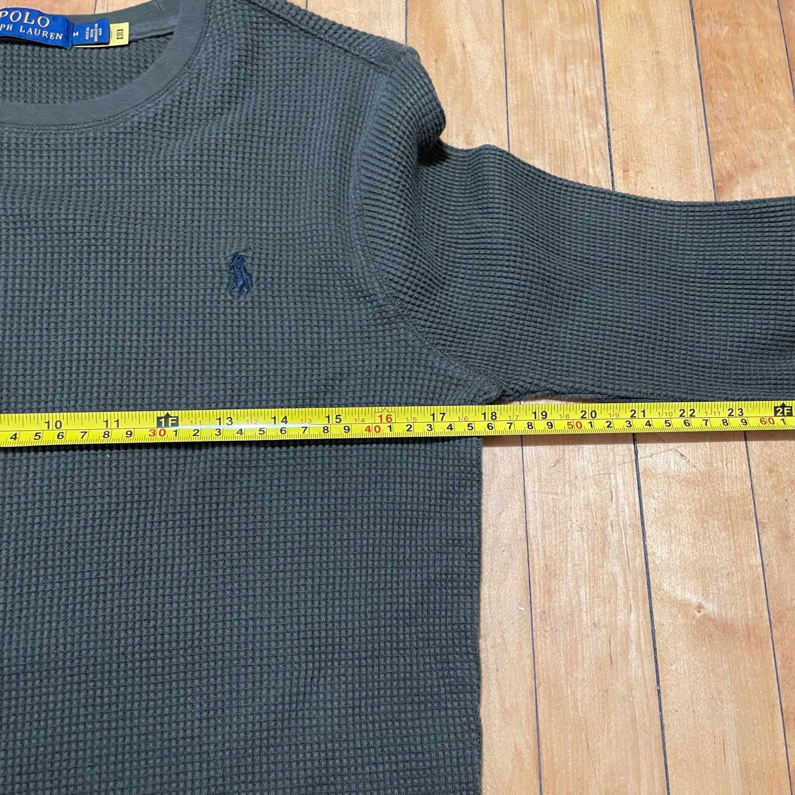 Polo Ralph Lauren Polo Ralph Lauren Army Green Thermal Long Sleeve Shirt M Size US M / EU 48-50 / 2 - 4 Thumbnail