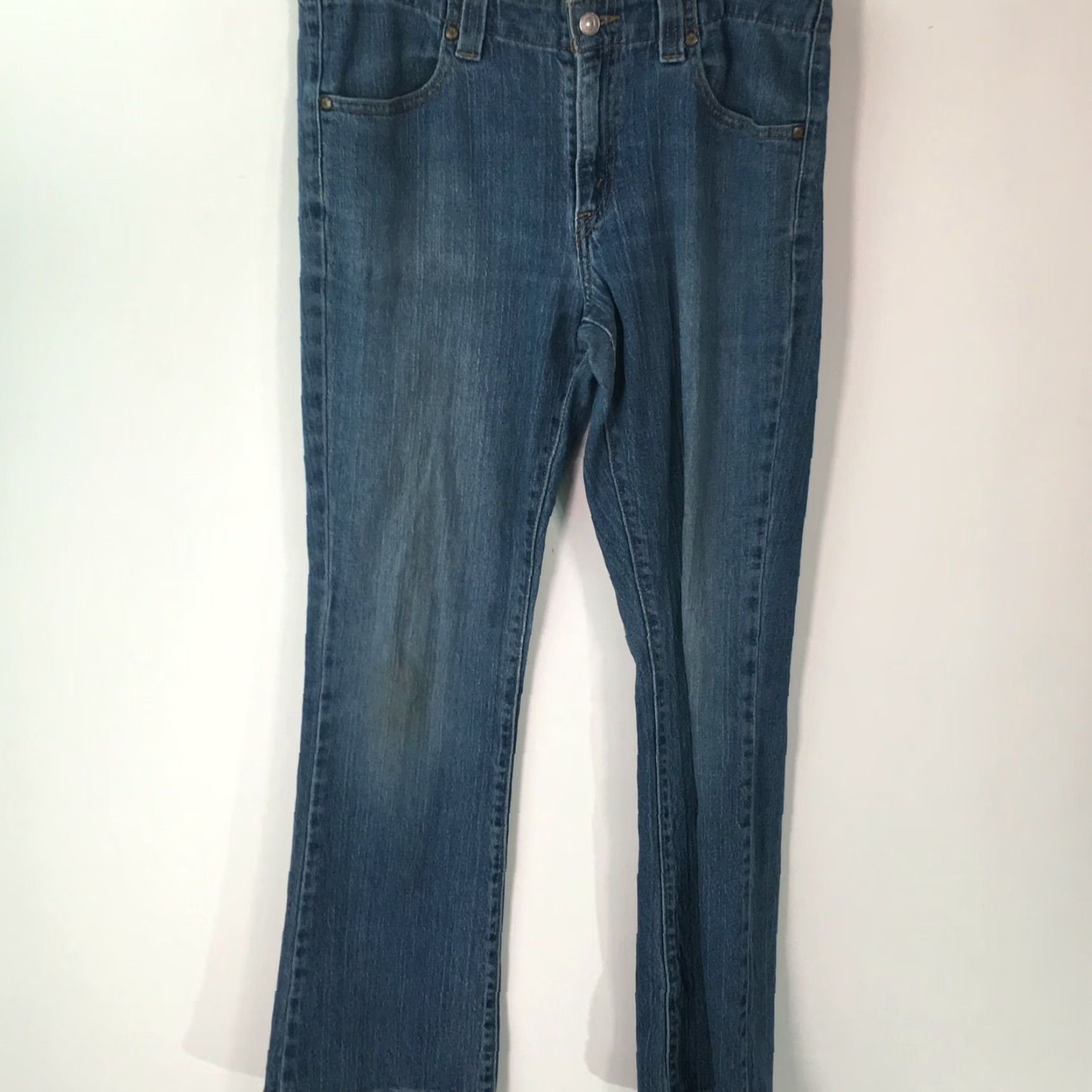 Levi's VINTAGE Levis Strauss And Co 525 Womens Casual Regular Bootcut Blue Denim Jeans Size 8M Size 30" / US 8 / IT 44 - 2 Thumbnail