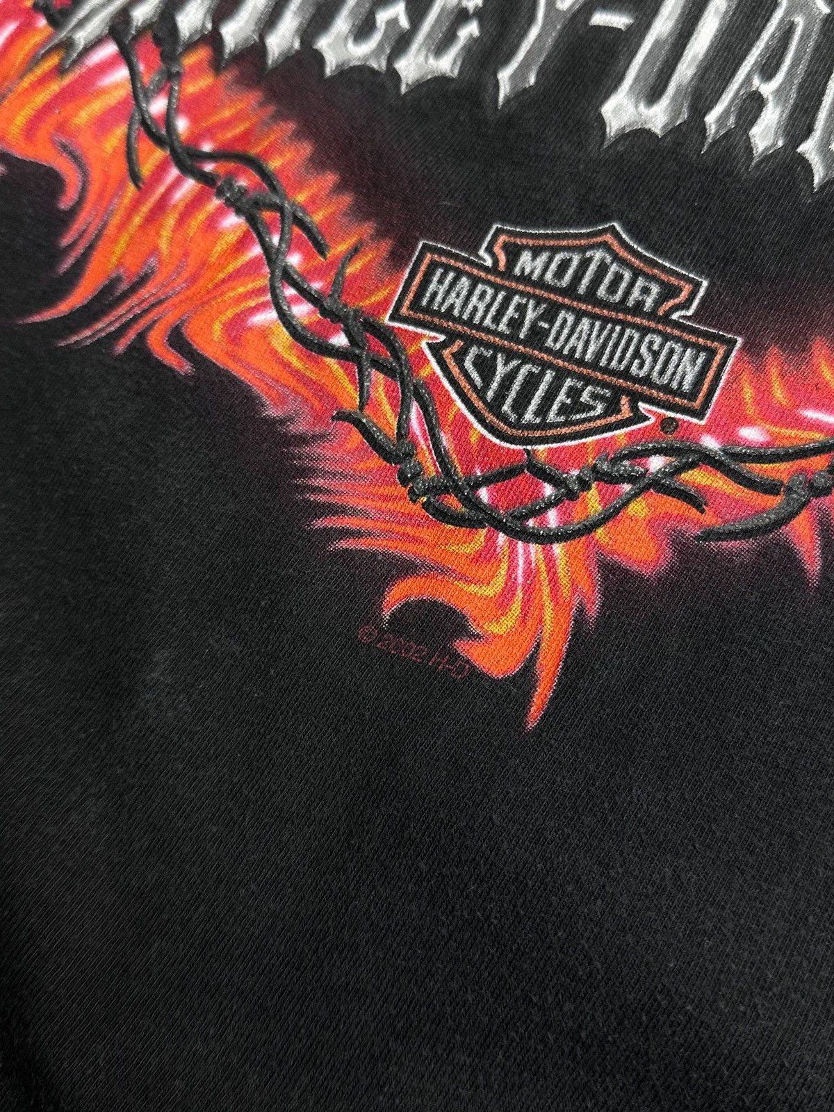 Harley Davidson Vintage Harley Davidson Y2K Biker Boxy T-shirt XL Size US XL / EU 56 / 4 - 3 Thumbnail