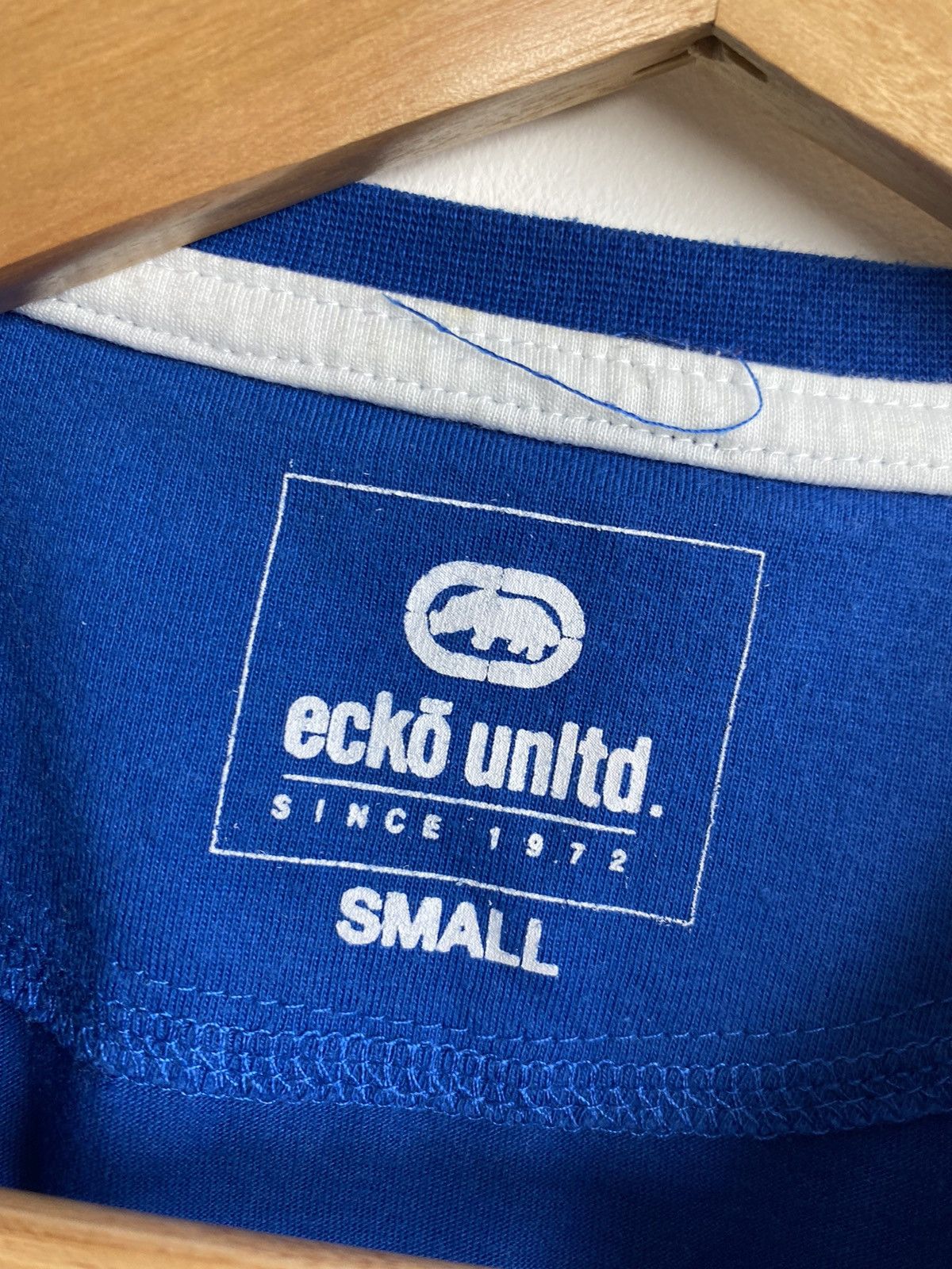Ecko Unltd. × Vintage Vintage Y2K Ecko Unit Blue Rap Streatwear Size US S / EU 44-46 / 1 - 3 Thumbnail