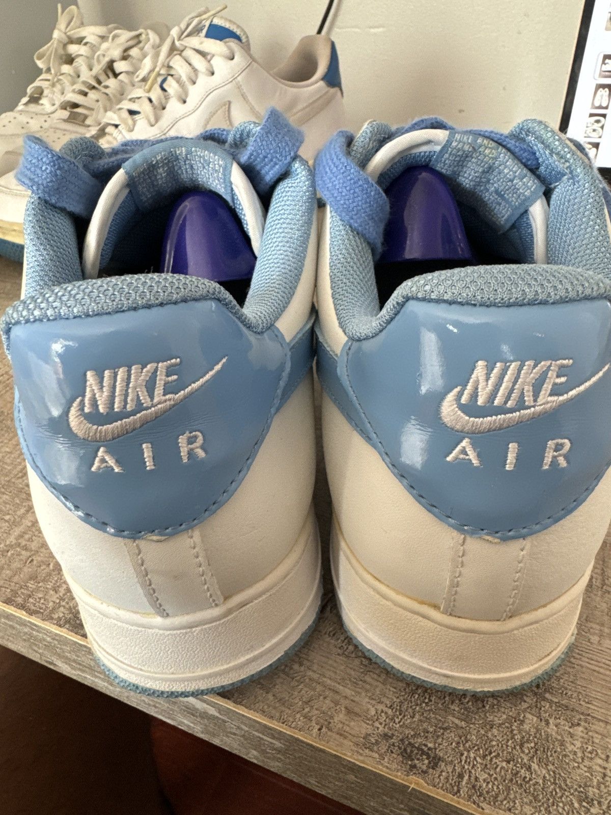 Nike Nike Air Force 1 2005 UNC Blue Size US 11 / EU 44 - 8 Thumbnail