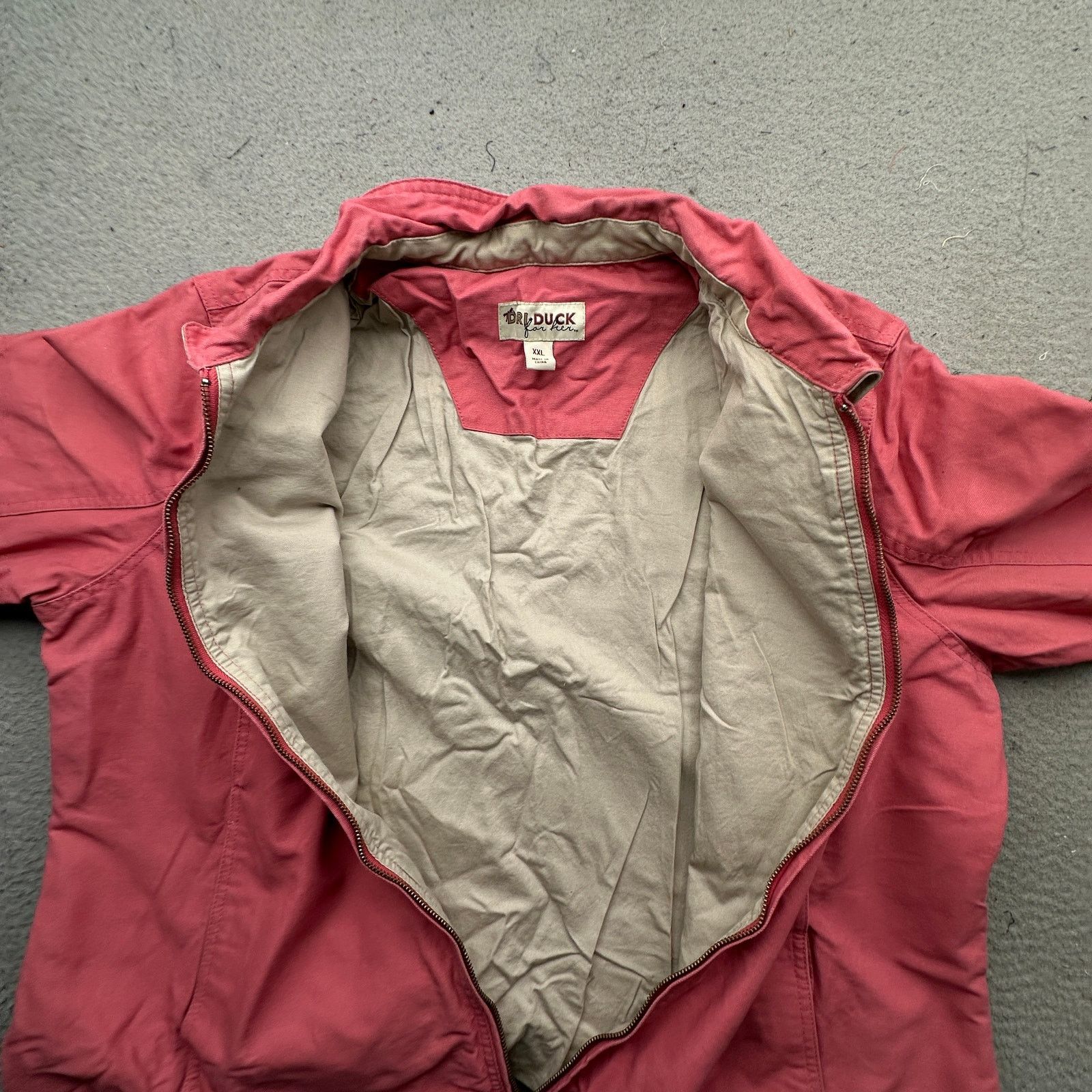 Other Dri Duck For Her Pink Canvas Work Jacket Womens XXL Pink Size XXL / US 16-18 / IT 52-54 - 9 Thumbnail