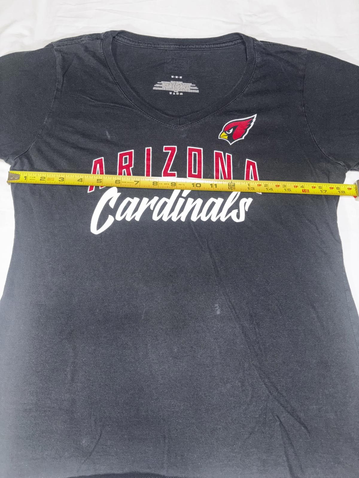 NFL Arizona Cardinals Women’s V-Neck T-Shirt - Casual Sports Tee Size M / US 6-8 / IT 42-44 - 5 Thumbnail