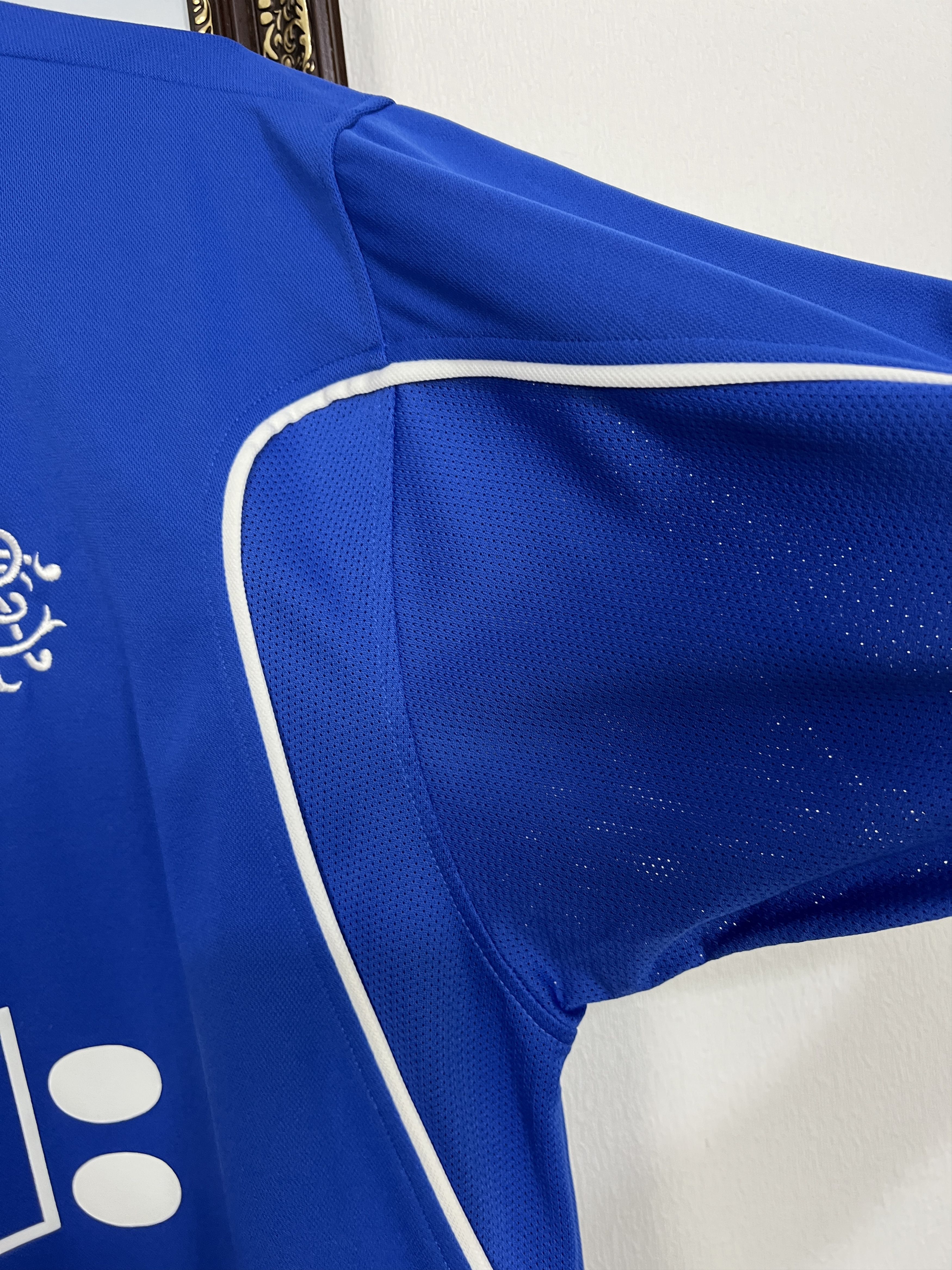 Nike Rangers Home football shirt 1999 Soccer Nike Blue Jersey Size US L / EU 52-54 / 3 - 4 Thumbnail
