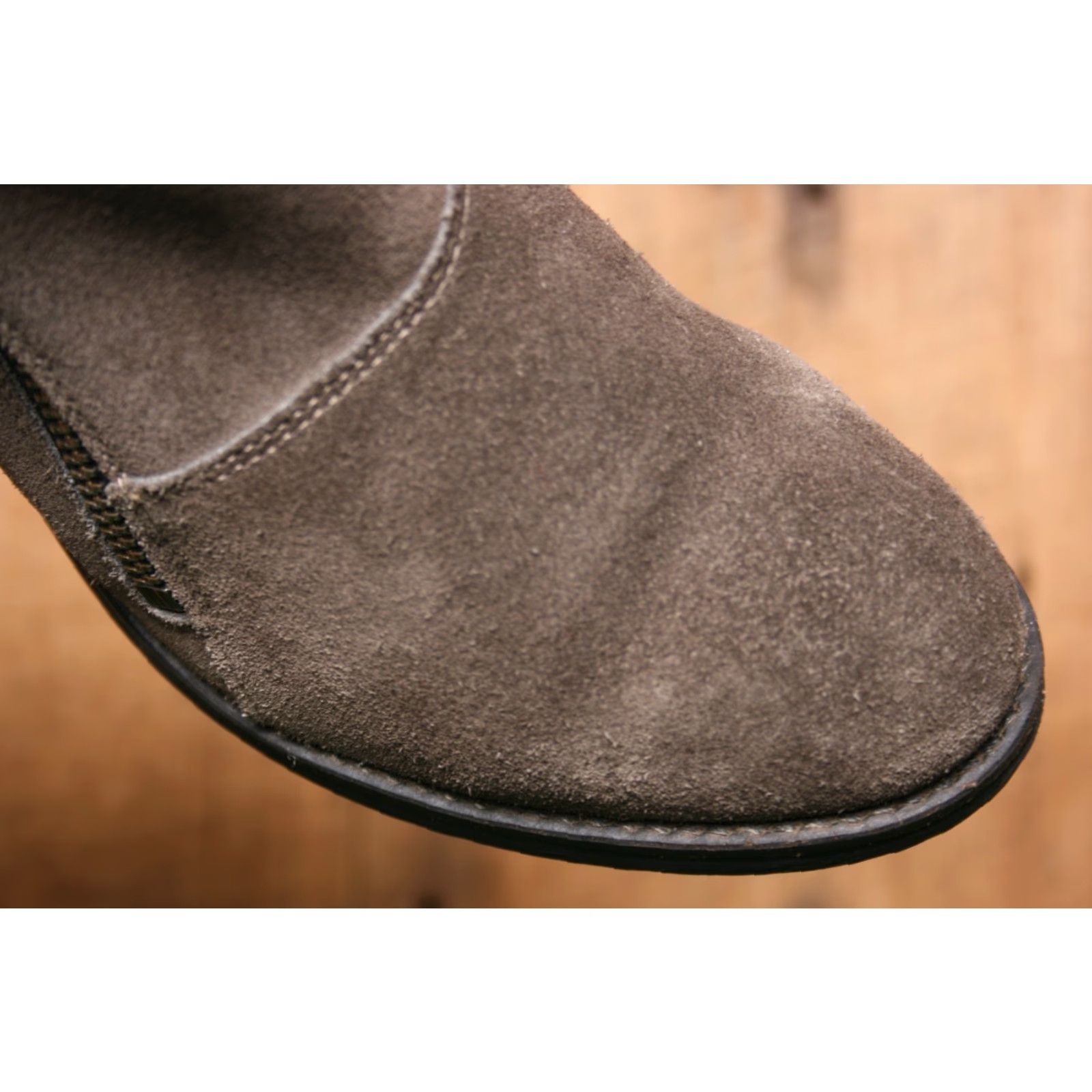 Taos TAOS Billie Suede 2.75" Block Heel Ankle Boots EUR 38 | US 7-7.5 Brown Size US 7.5 / IT 37.5 - 6 Thumbnail