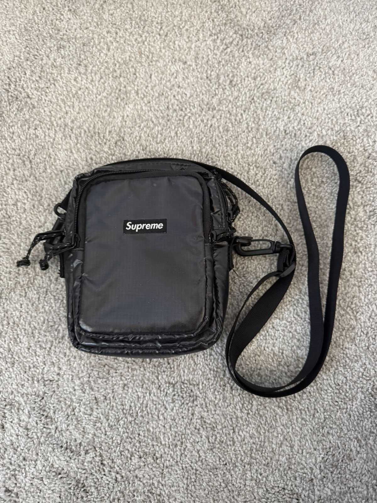 Supreme Supreme Cordura black Shoulder 2017 Bag Crossbody Men’s Rare Size ONE SIZE - 1 Thumbnail
